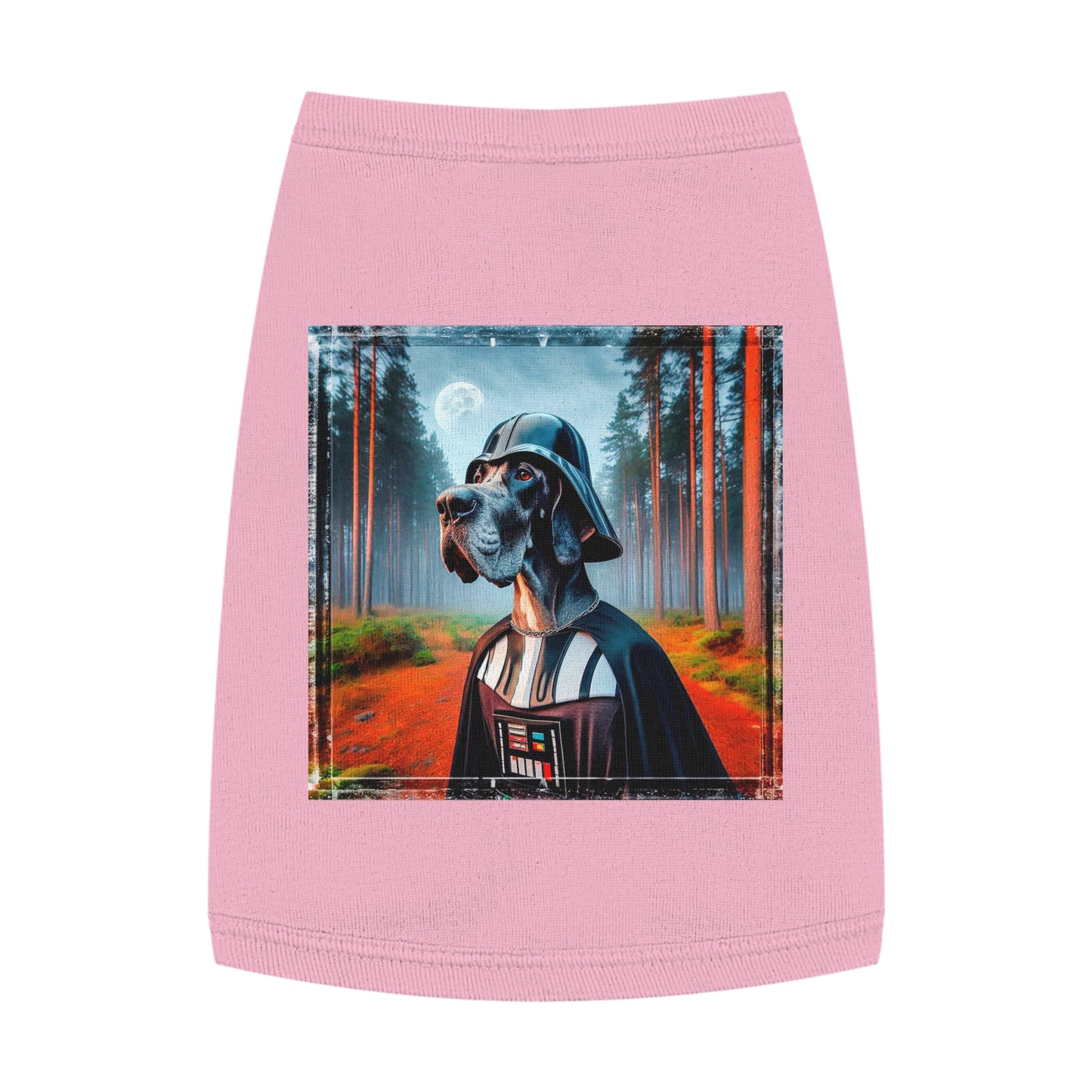 Pet Tank Top Great Dane Pets Printify M Pink