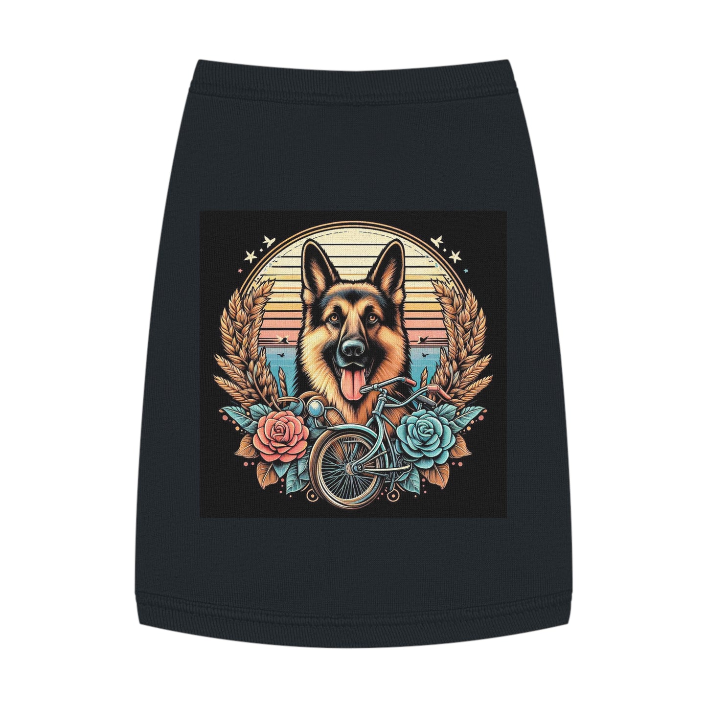 Pet Tank Top German Shepherd Pets Printify   