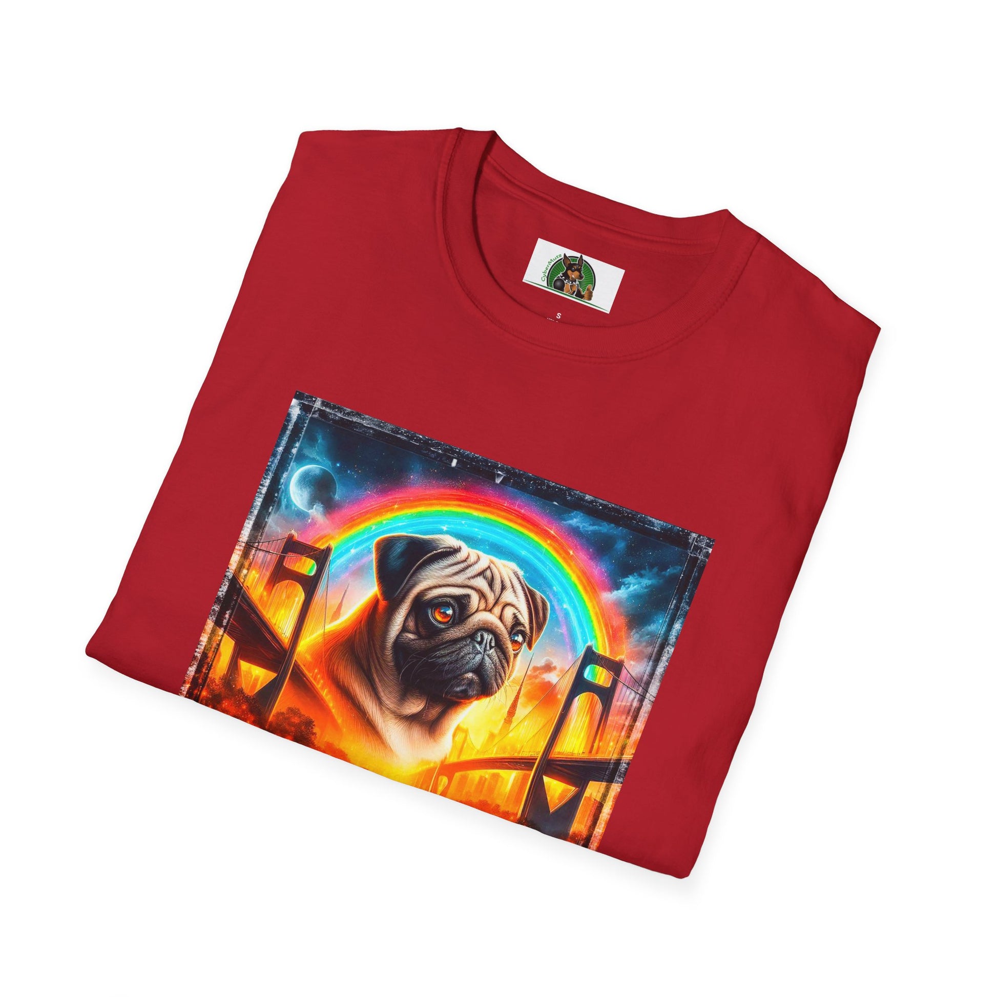 Pugs T-Shirt Printify   