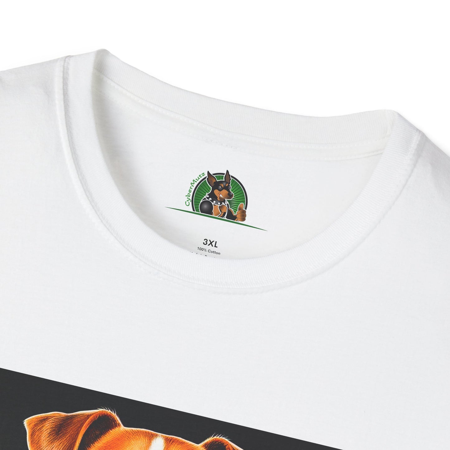 Jack Russell Buff Dog T-Shirt Printify