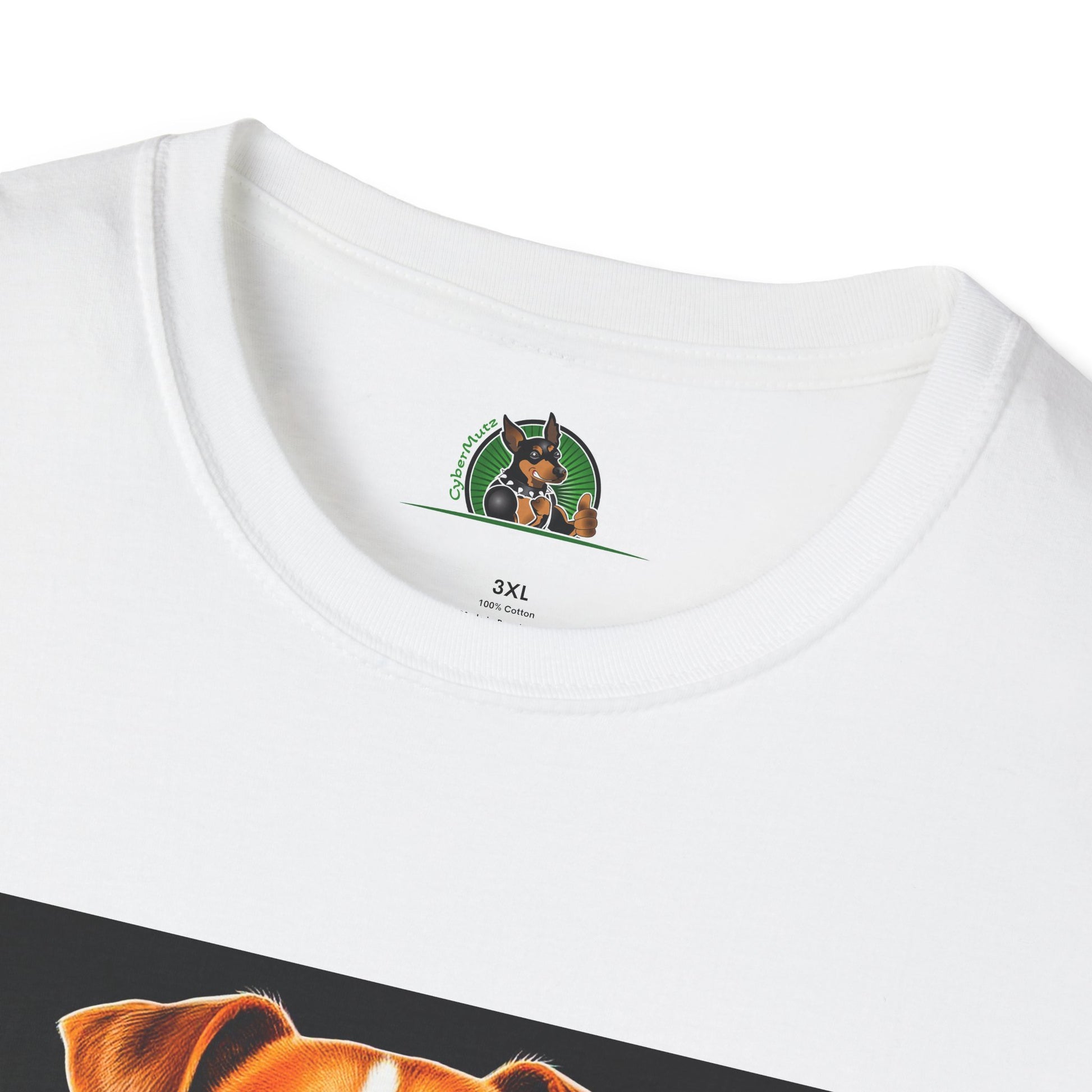 Jack Russell Buff Dog T-Shirt Printify