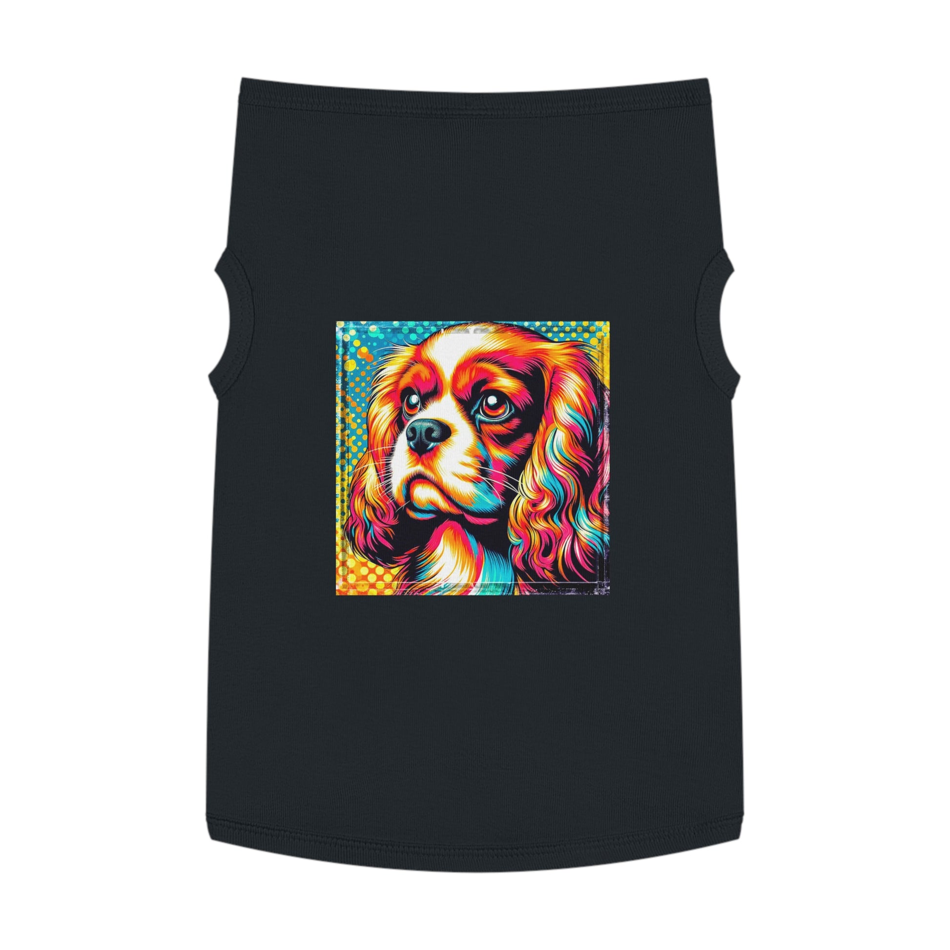 Pet Tank Top Cavalier King Charles Spaniel Pets Printify