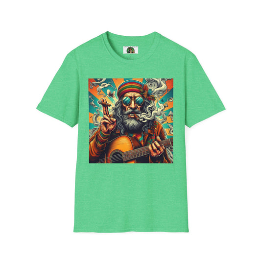 Wacky Old Dude T-Shirt Printify Heather Irish Green S 