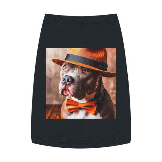 Pet Tank Top Pit Bull Pets Printify M Black