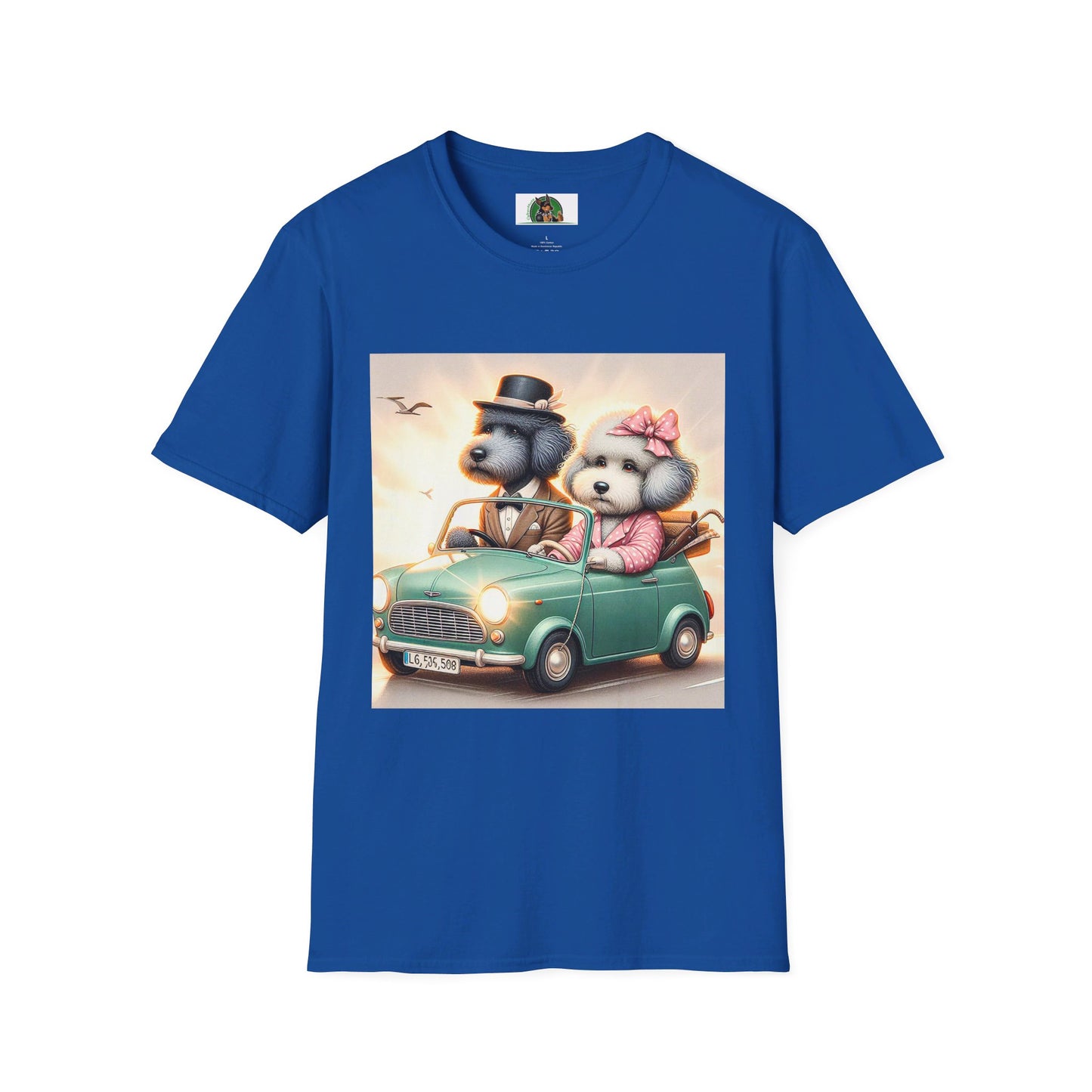 Wacky Shepadoodle T-Shirt Printify S Royal 