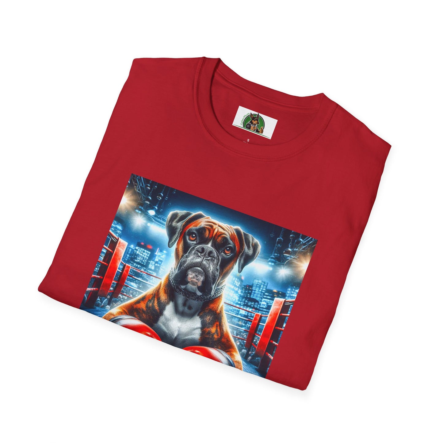 Boxing Boxer Dog Shirt T-Shirt Printify   