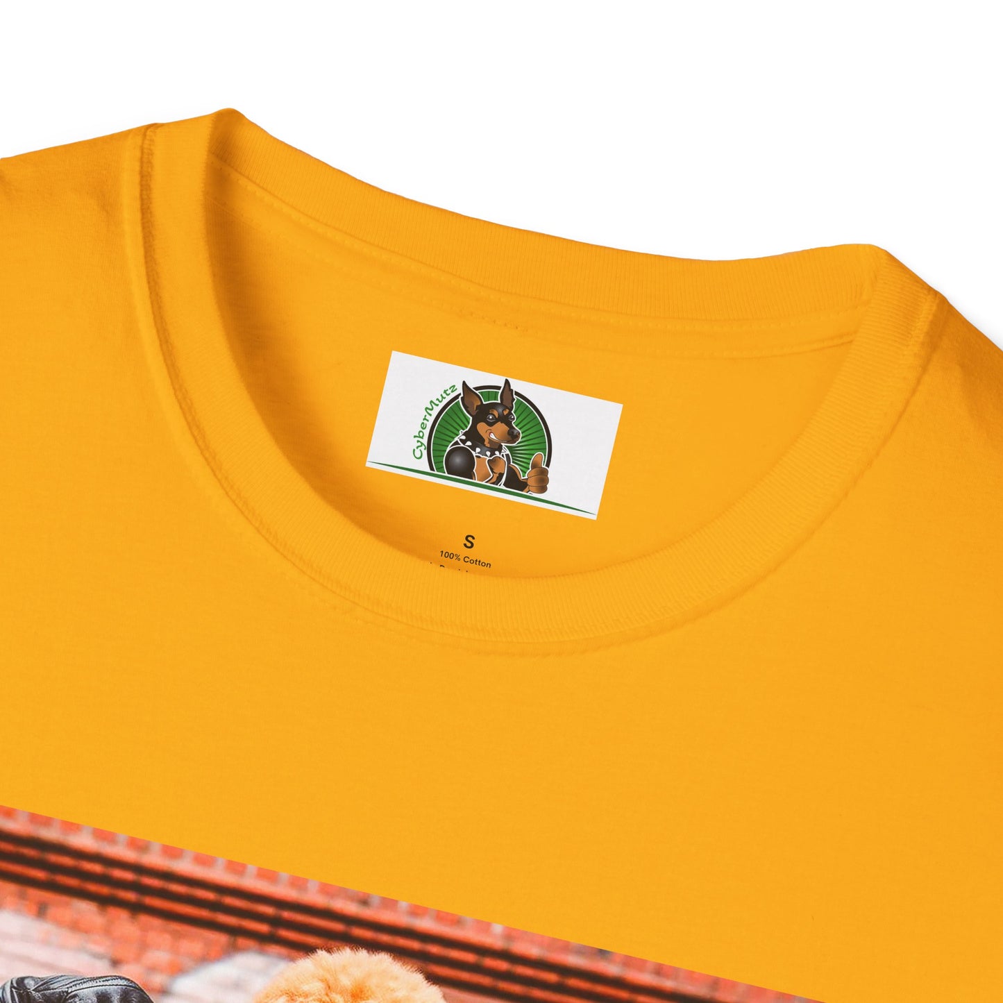 Golden Doodle muscles man t shirt
