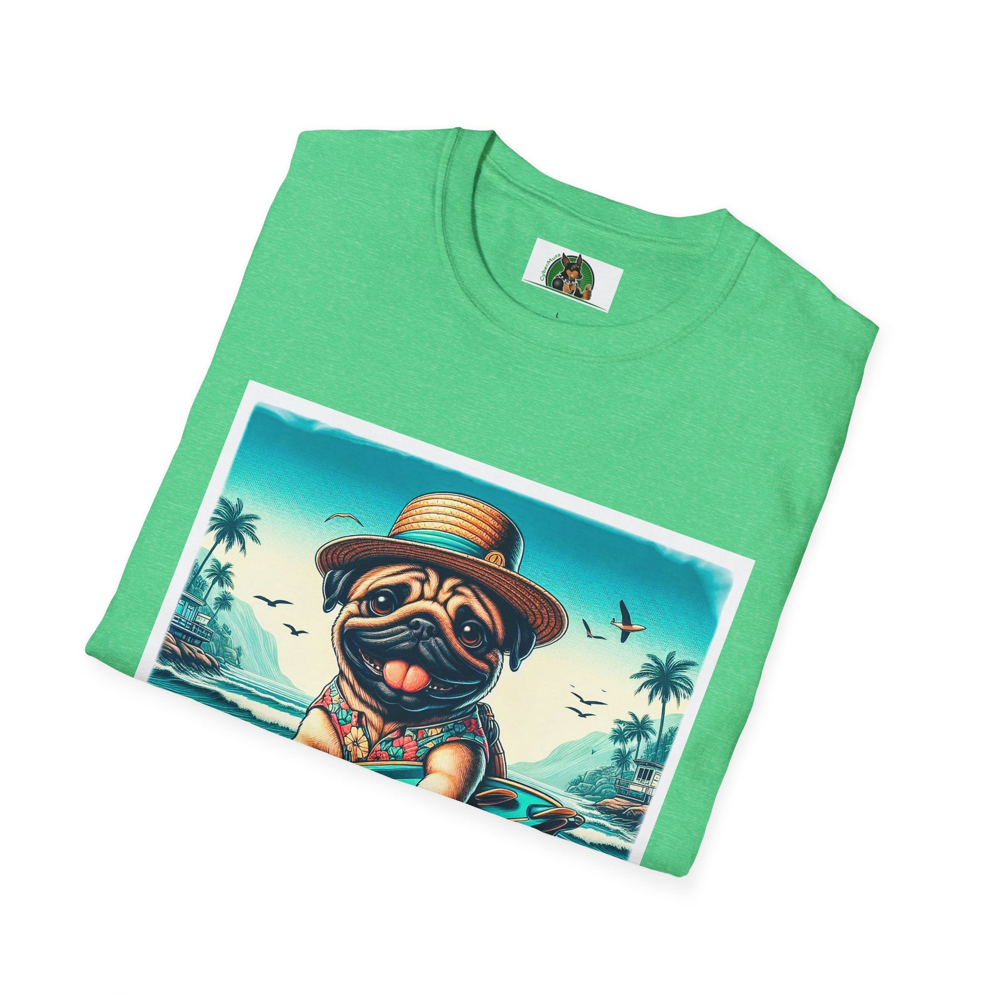 Pugs T-Shirt Printify   