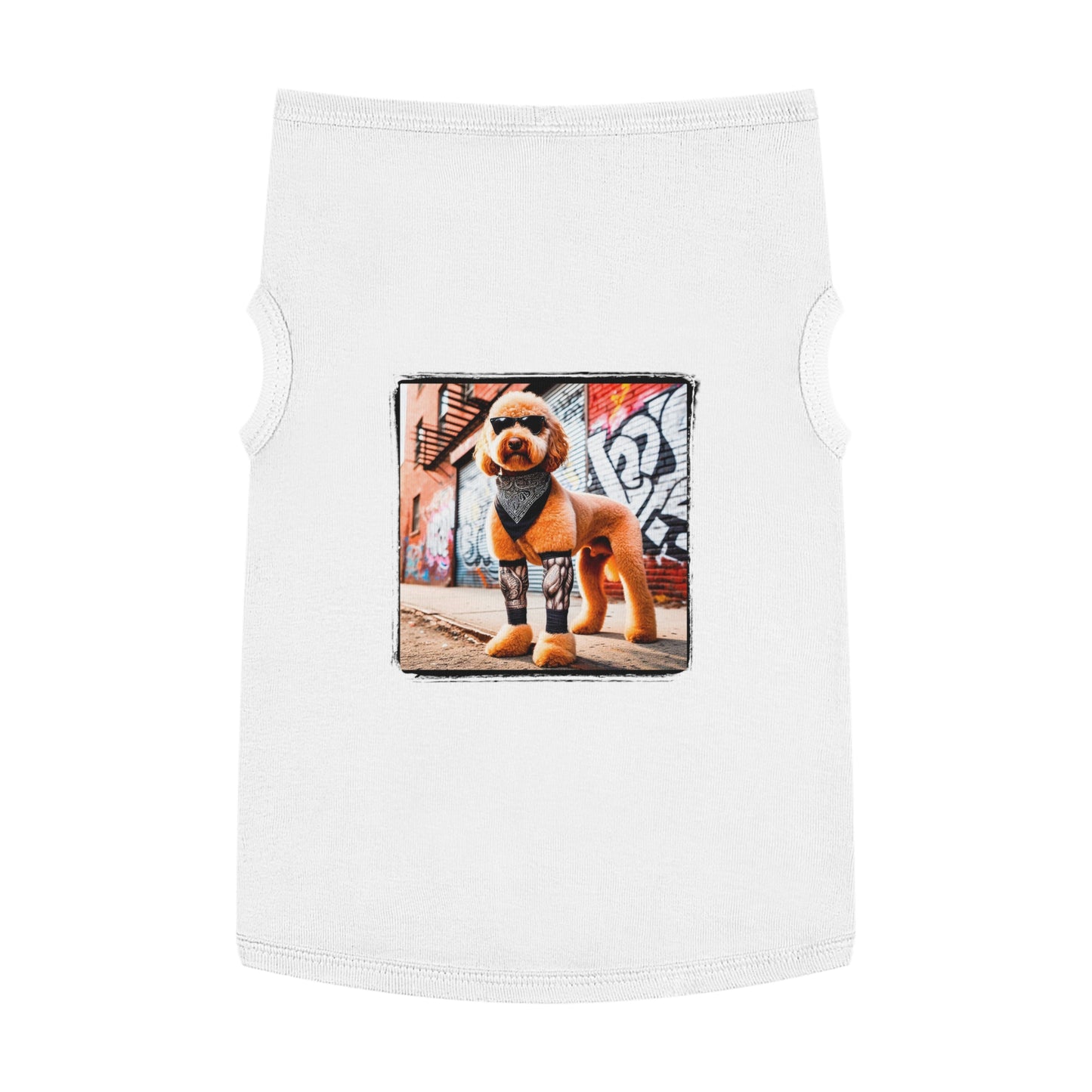 Pet Tank Top Sheepadoodle Pets Printify   