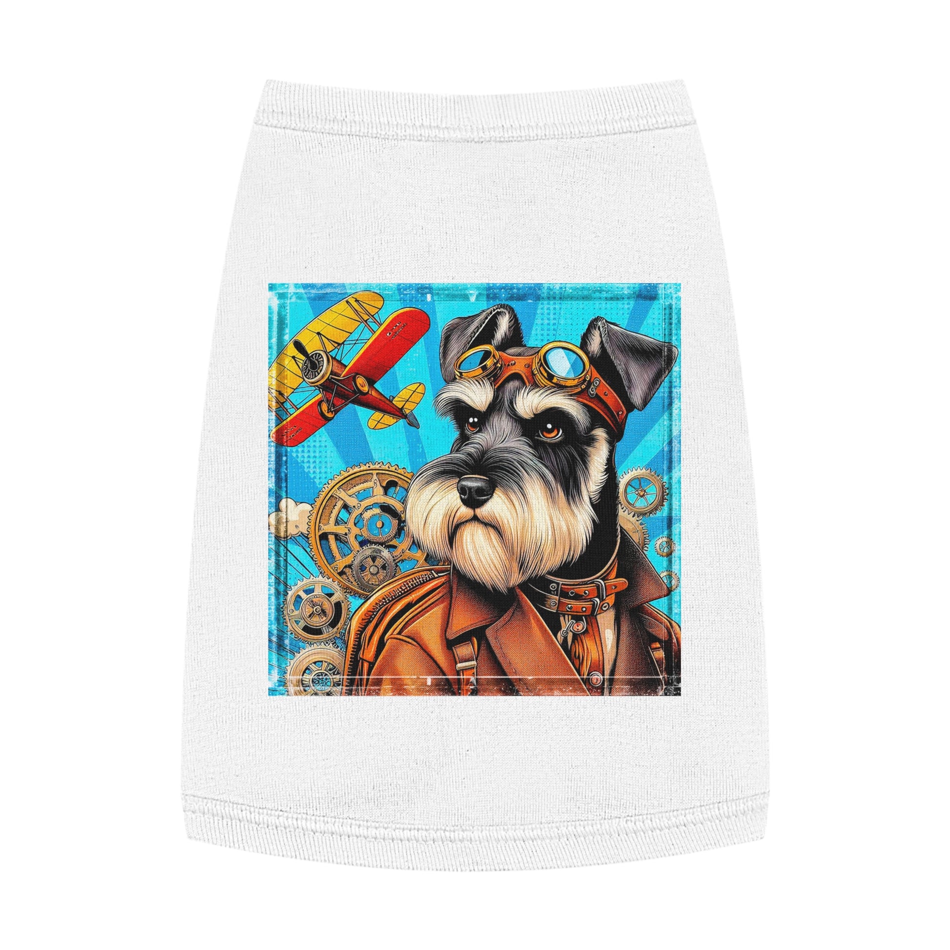 Pet Tank Top Miniature Schnauzer Pets Printify   