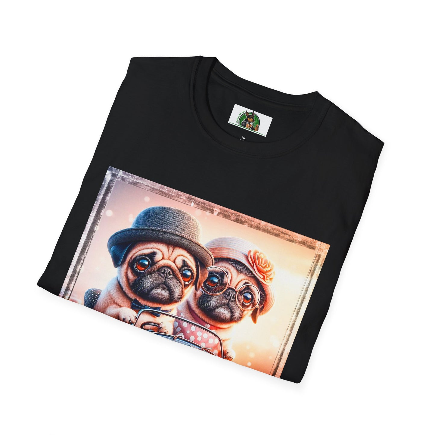 Wacky Pugs T-Shirt Printify   