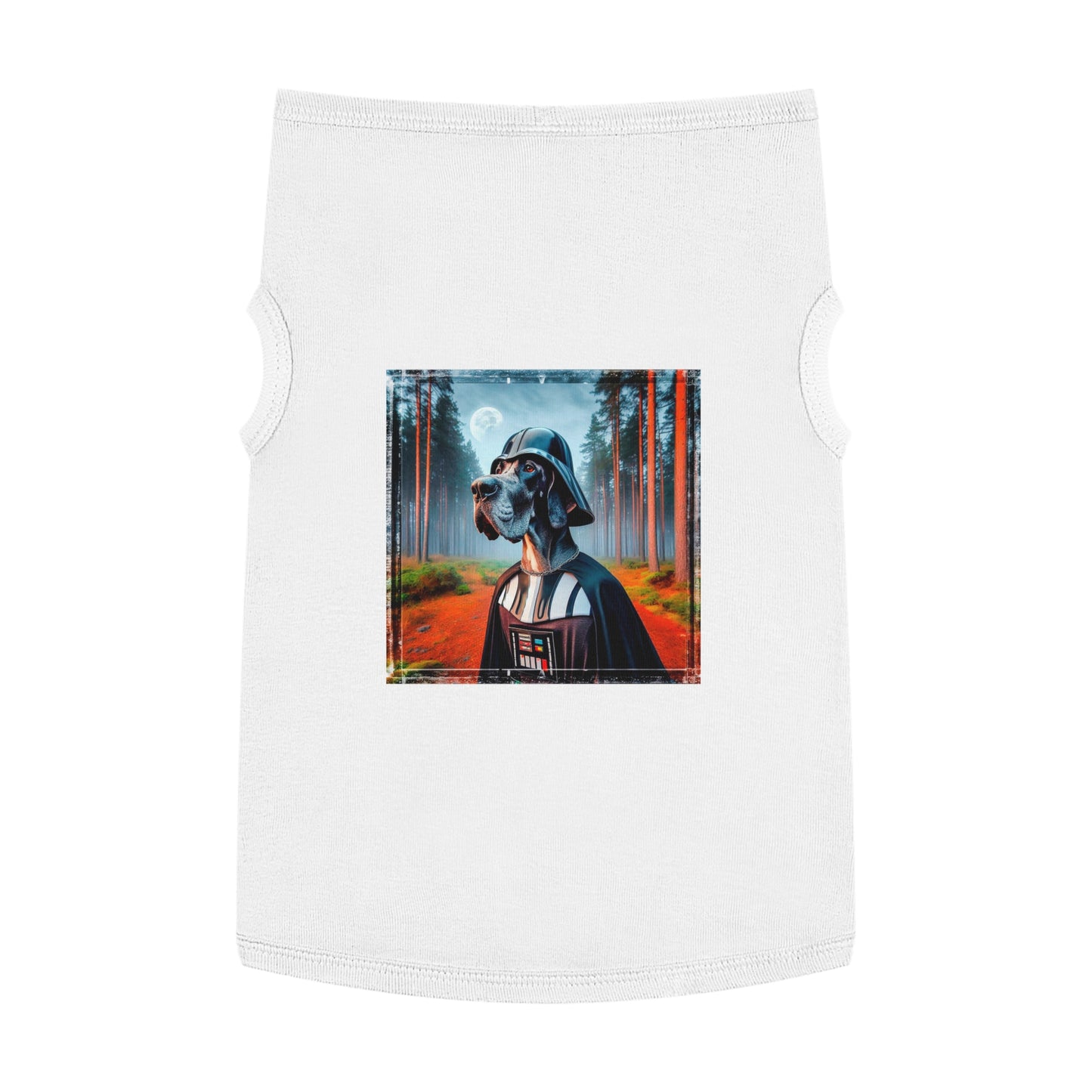 Pet Tank Top Great Dane Pets Printify XL White