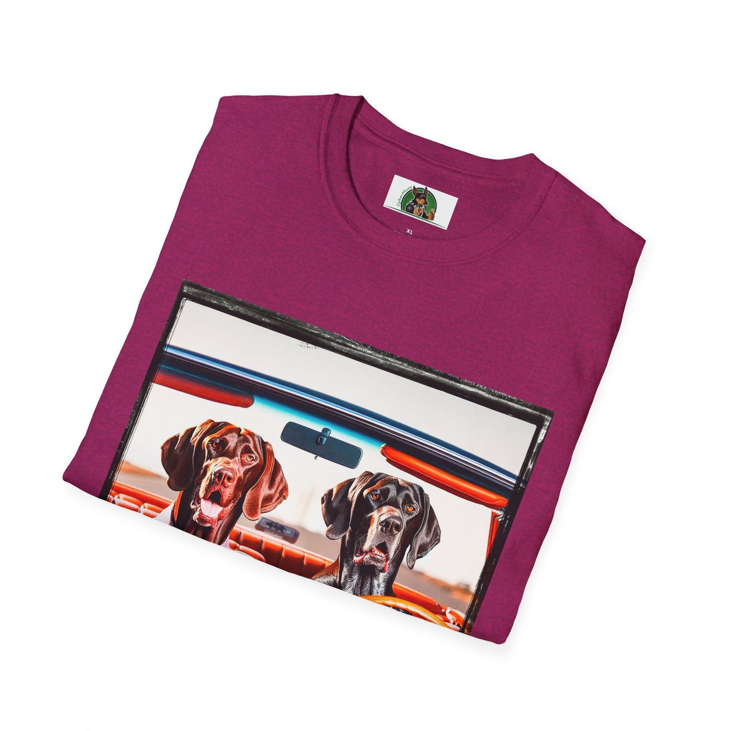 Wacky German Shorthaired Pointer T-Shirt Printify   