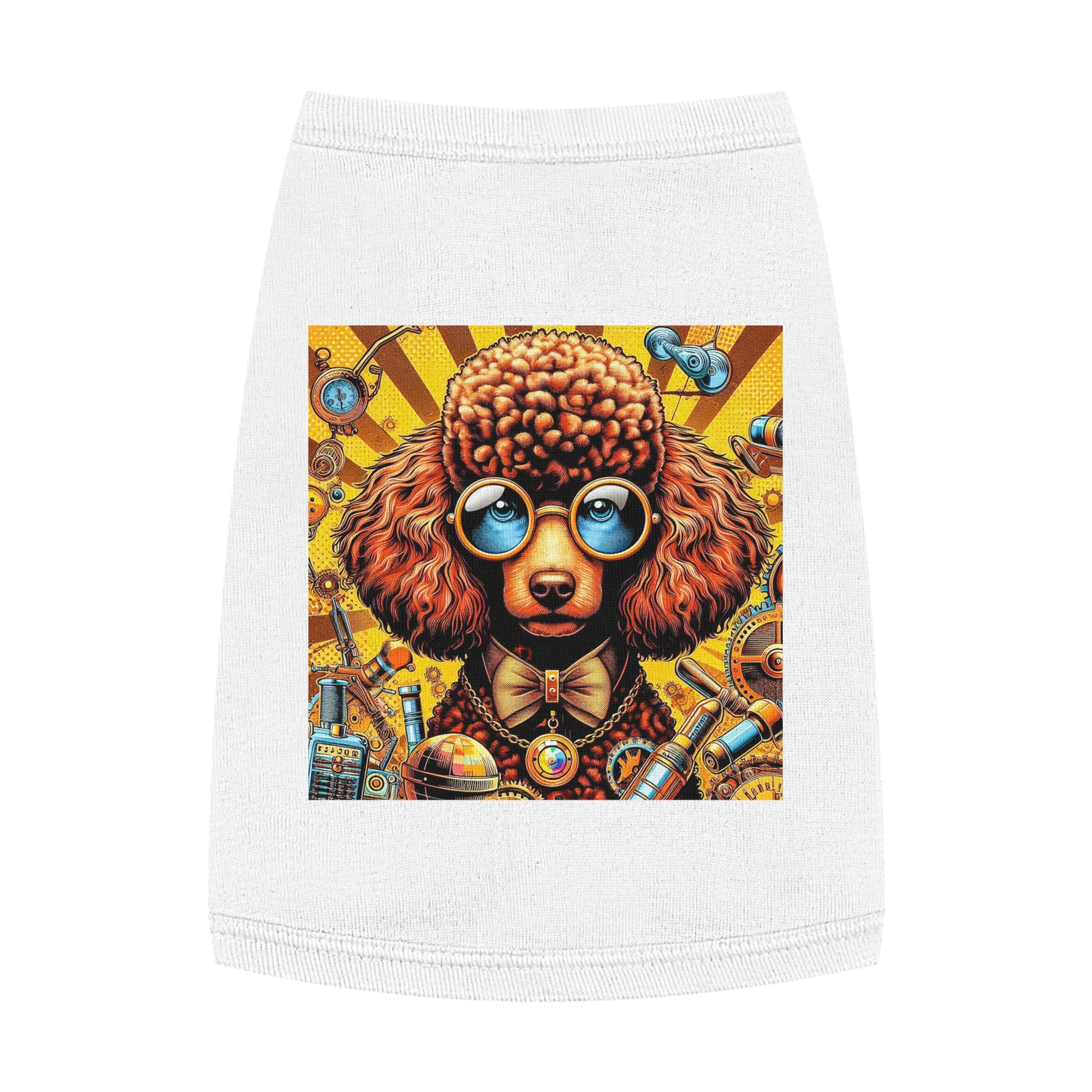 Pet Tank Top Poodle Pets Printify   