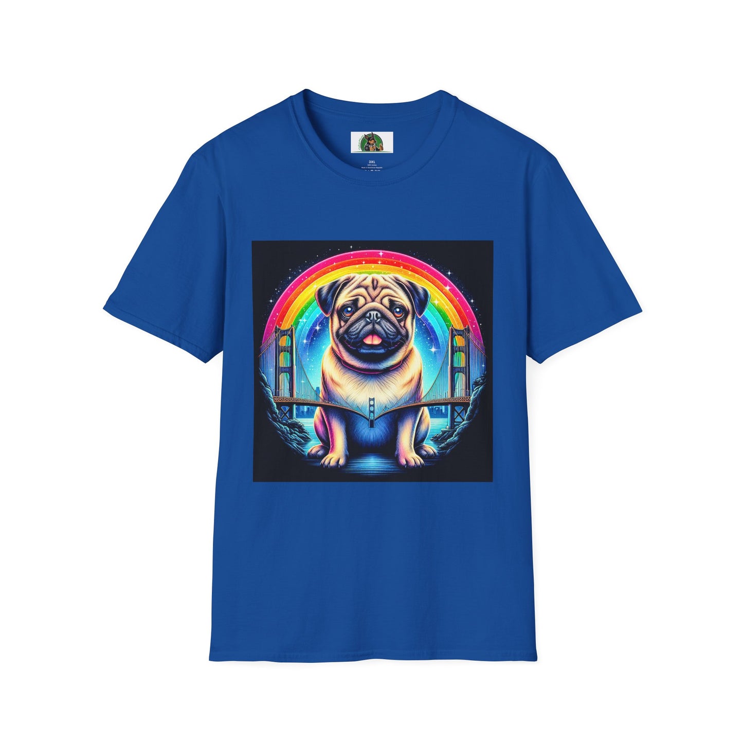 Pugs T-Shirt Printify XS Royal 