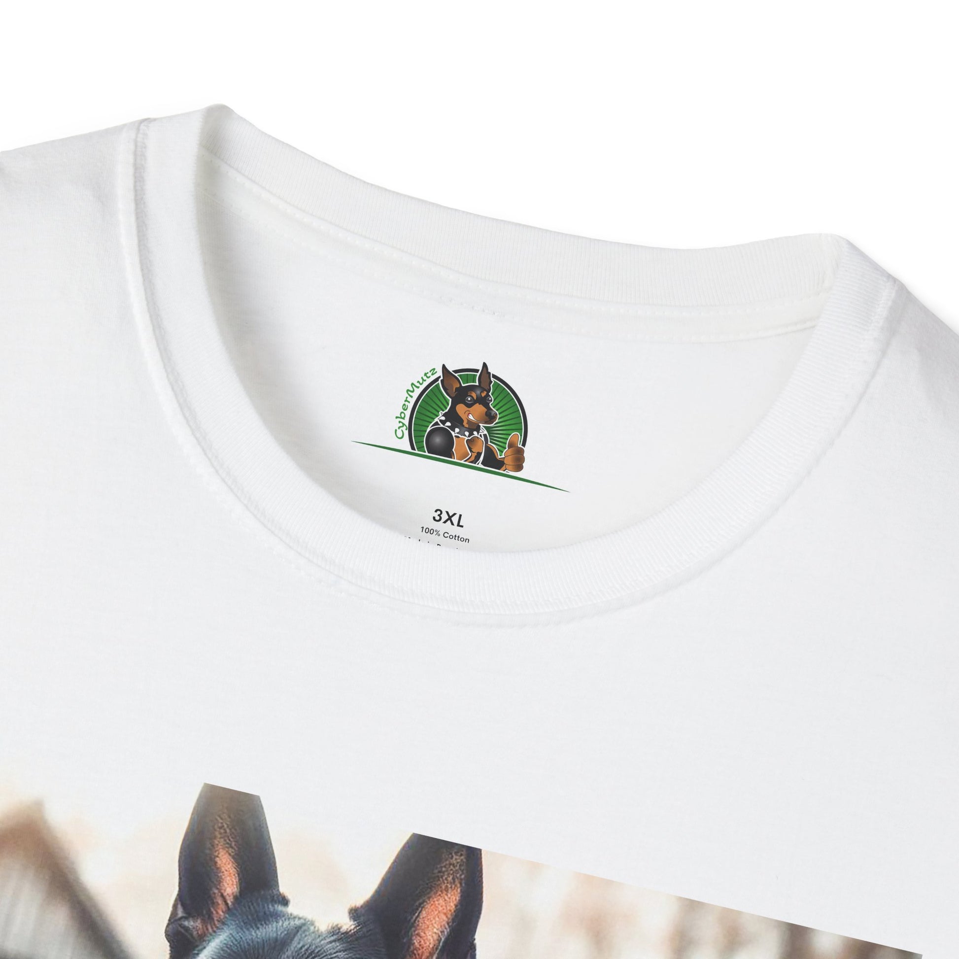 Muscle German Shepherd T-Shirt T-Shirt Printify