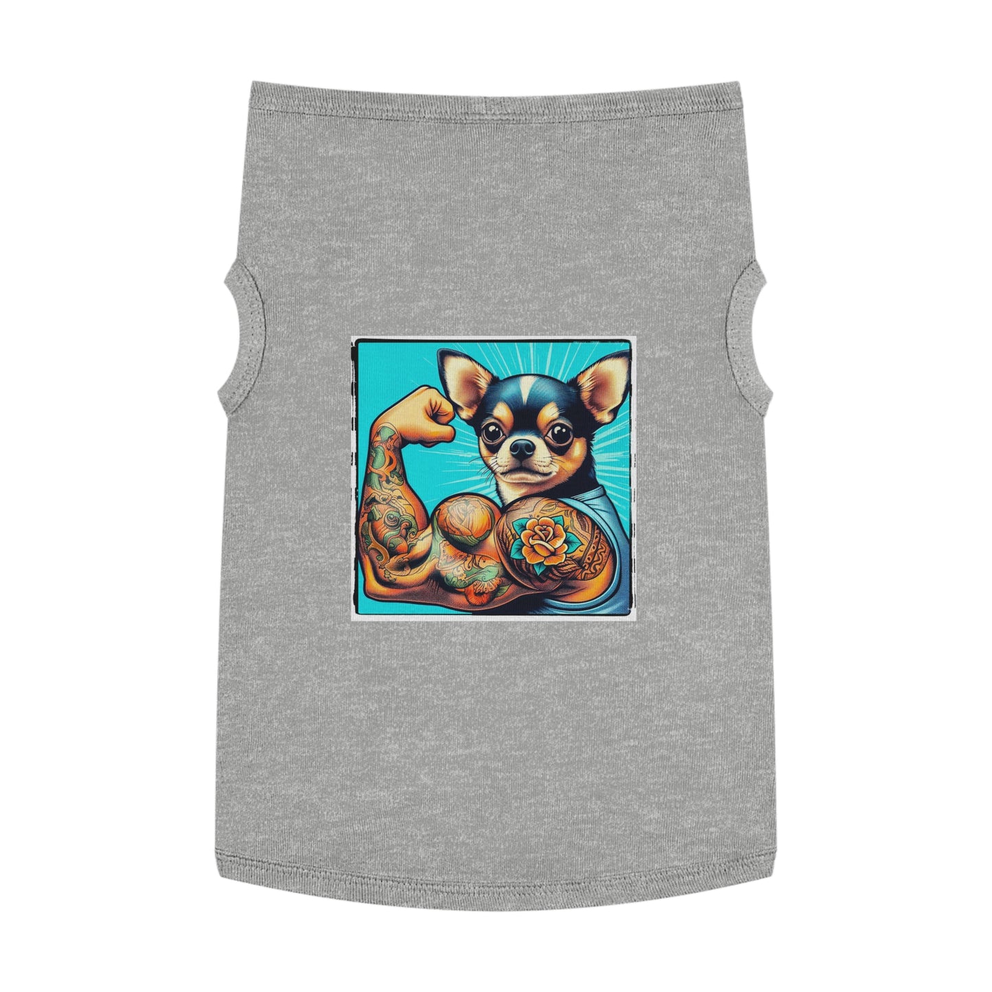 Pet Tank Top Chihuahua Pets Printify XL Heather