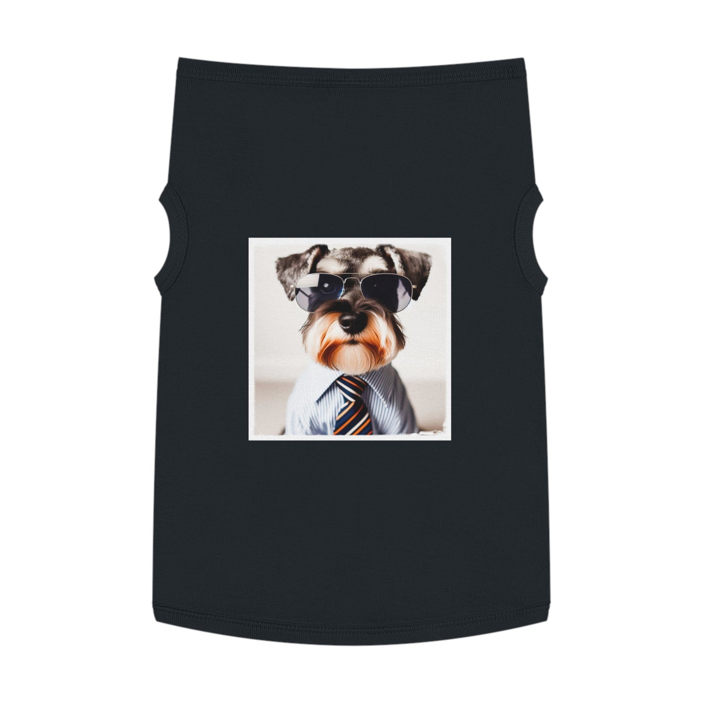 Pet Tank Top Miniature Schnauzer Pets Printify   