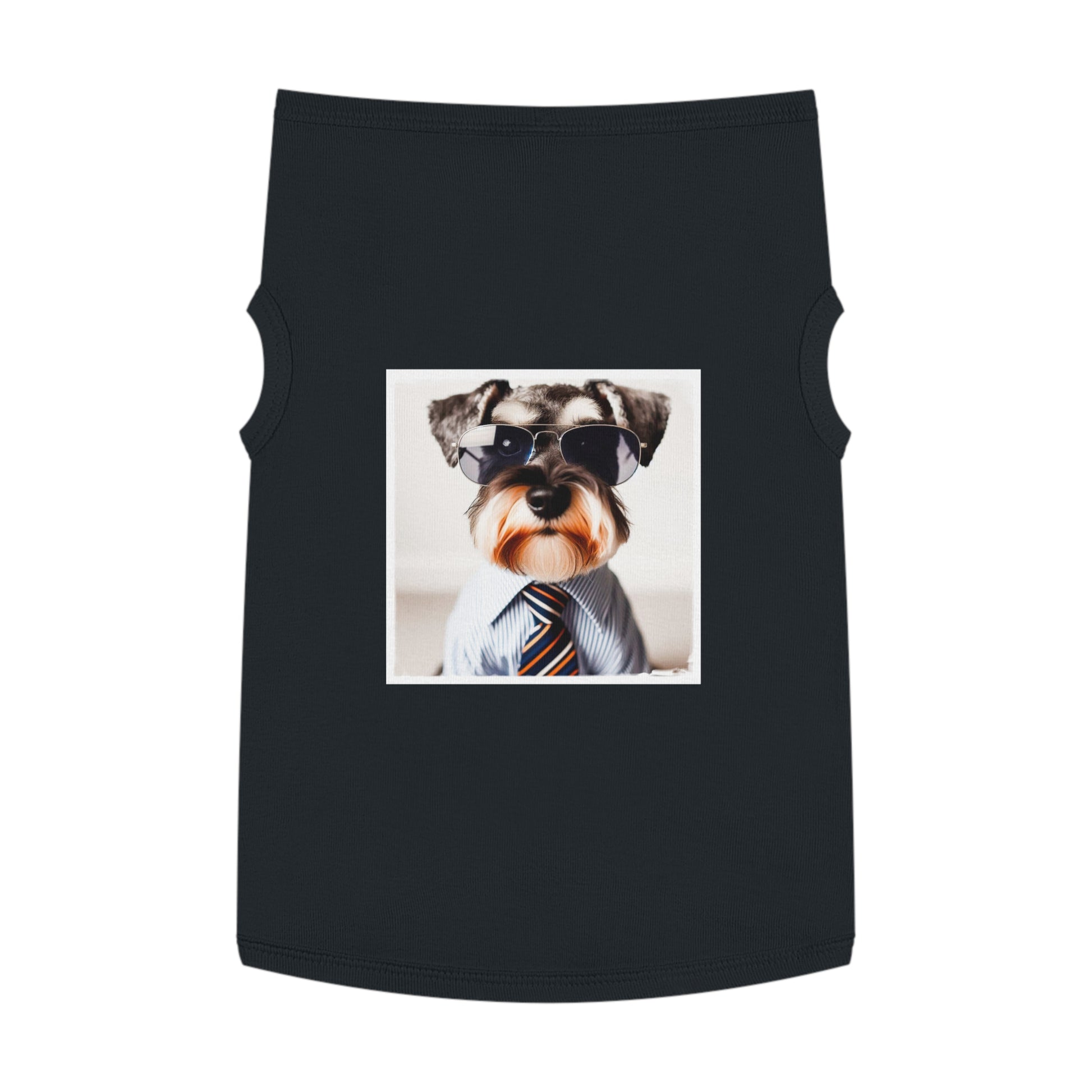 Pet Tank Top Miniature Schnauzer Pets Printify   