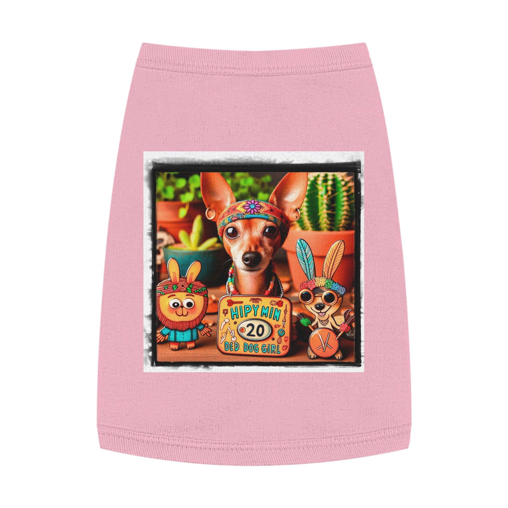 Dog Tank Top - Min Pin Tank Tops Pets Printify   