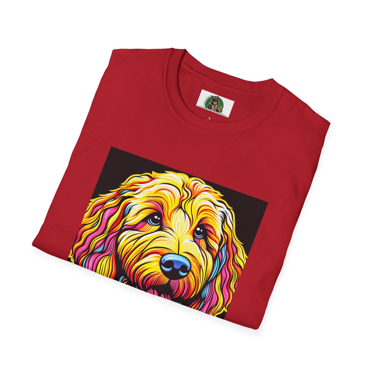 Golden Doodle pretty colors t shirt