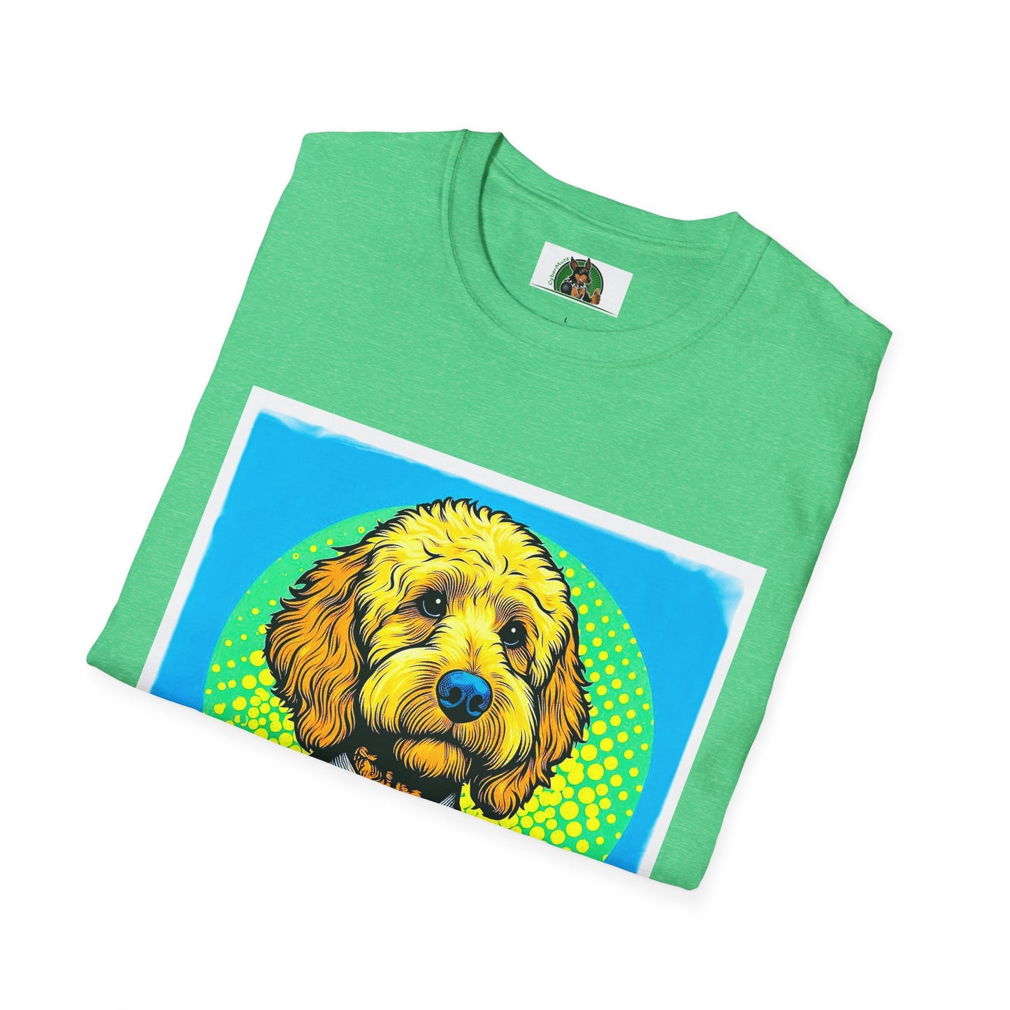 Golden Doodle businessman t shirt