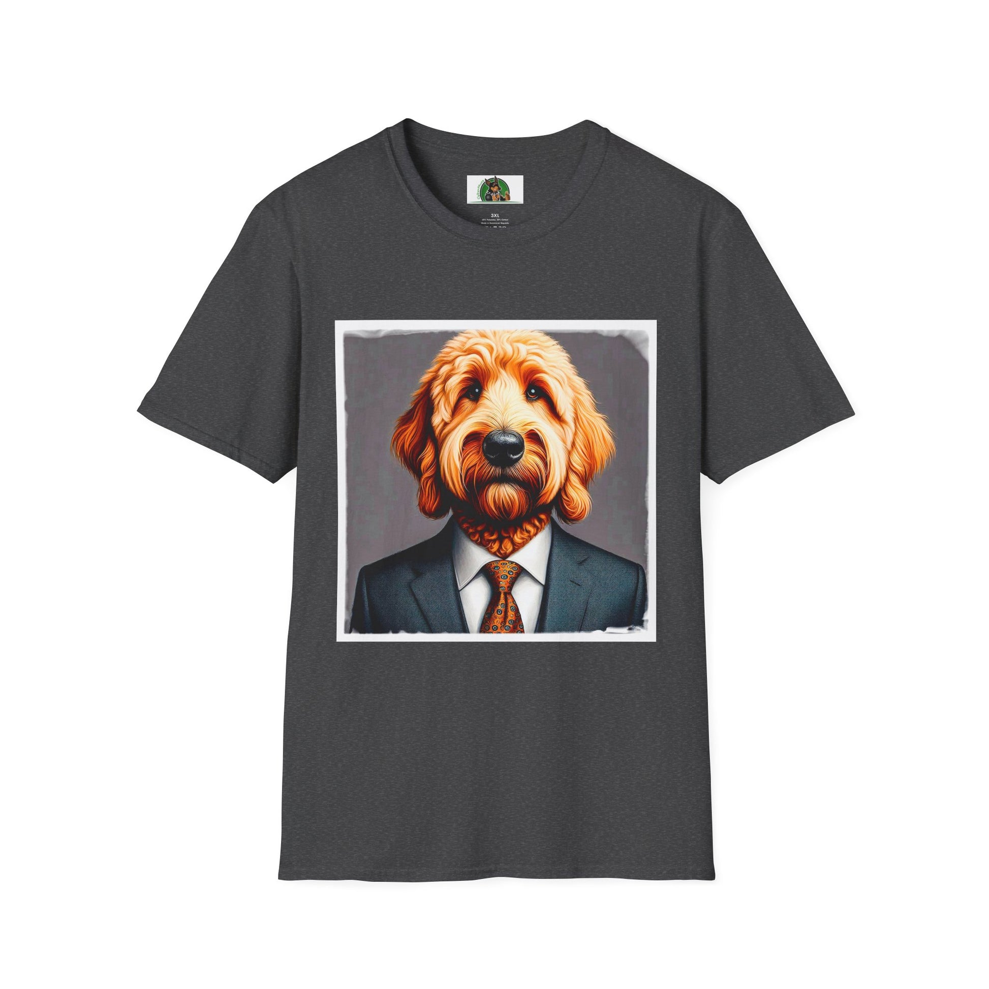 Golden Doodle T-Shirt Printify XS Dark Heather