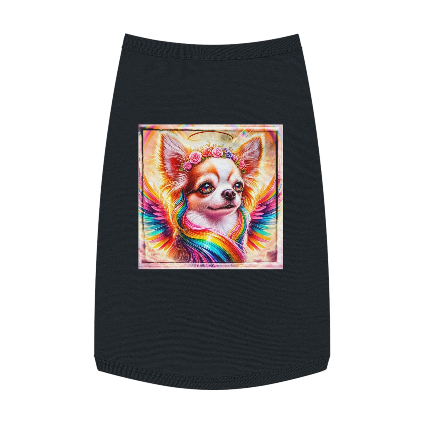 Pet Tank Top Chihuahua Pets Printify L Black