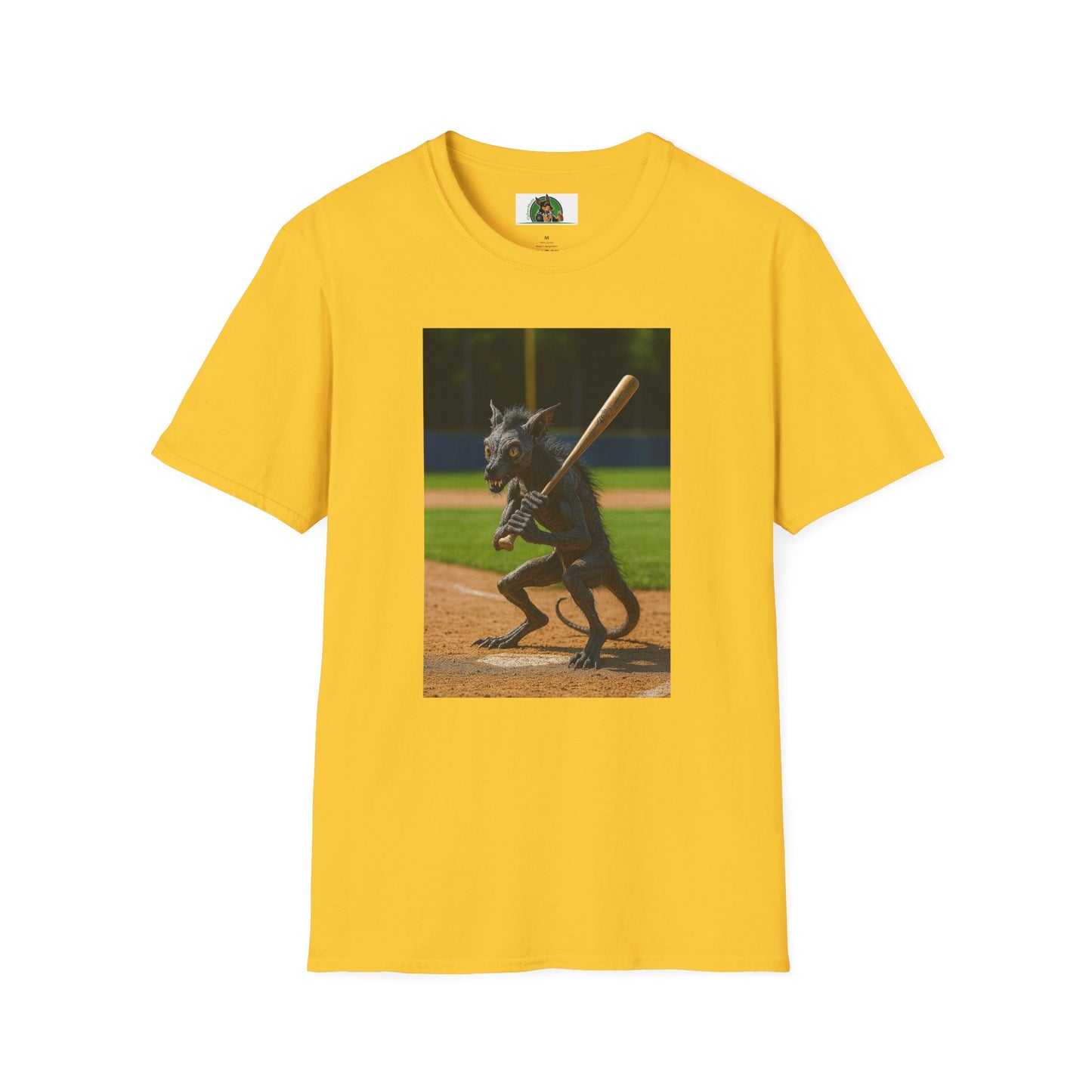 Sports Chupacabra Baseball Tee T-Shirt Printify Daisy S