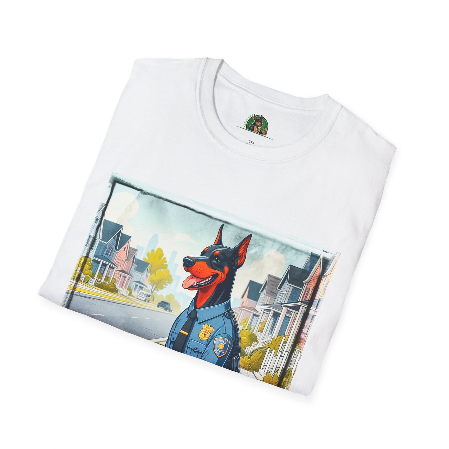 Doberman T-Shirt Printify