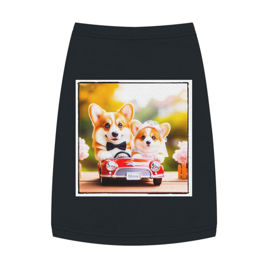 Wacky Pet Tank Top Pembroke Welsh Corgi Pets Printify   