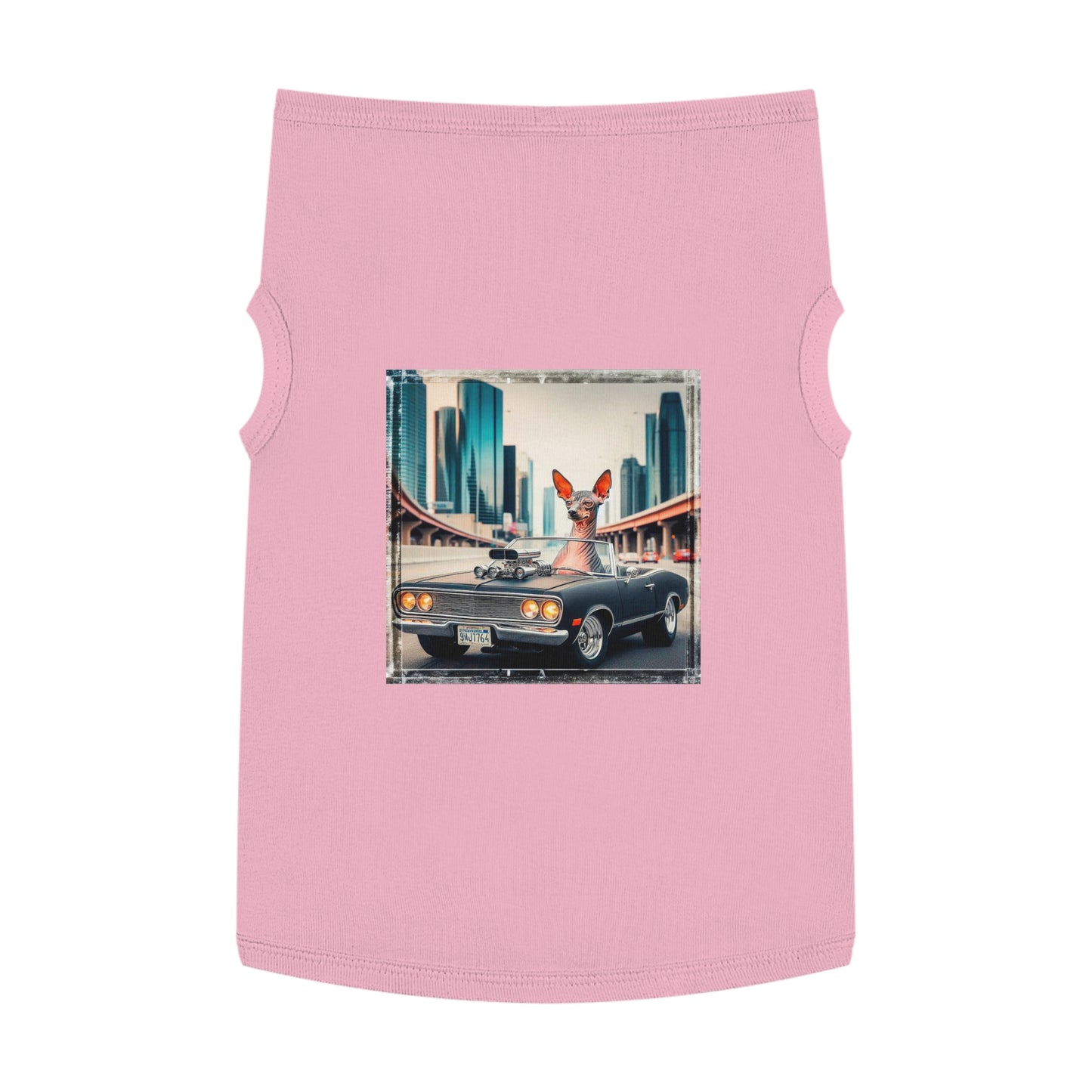 Wacky Pet Tank Top Mexican Hairless Pets Printify XL Pink