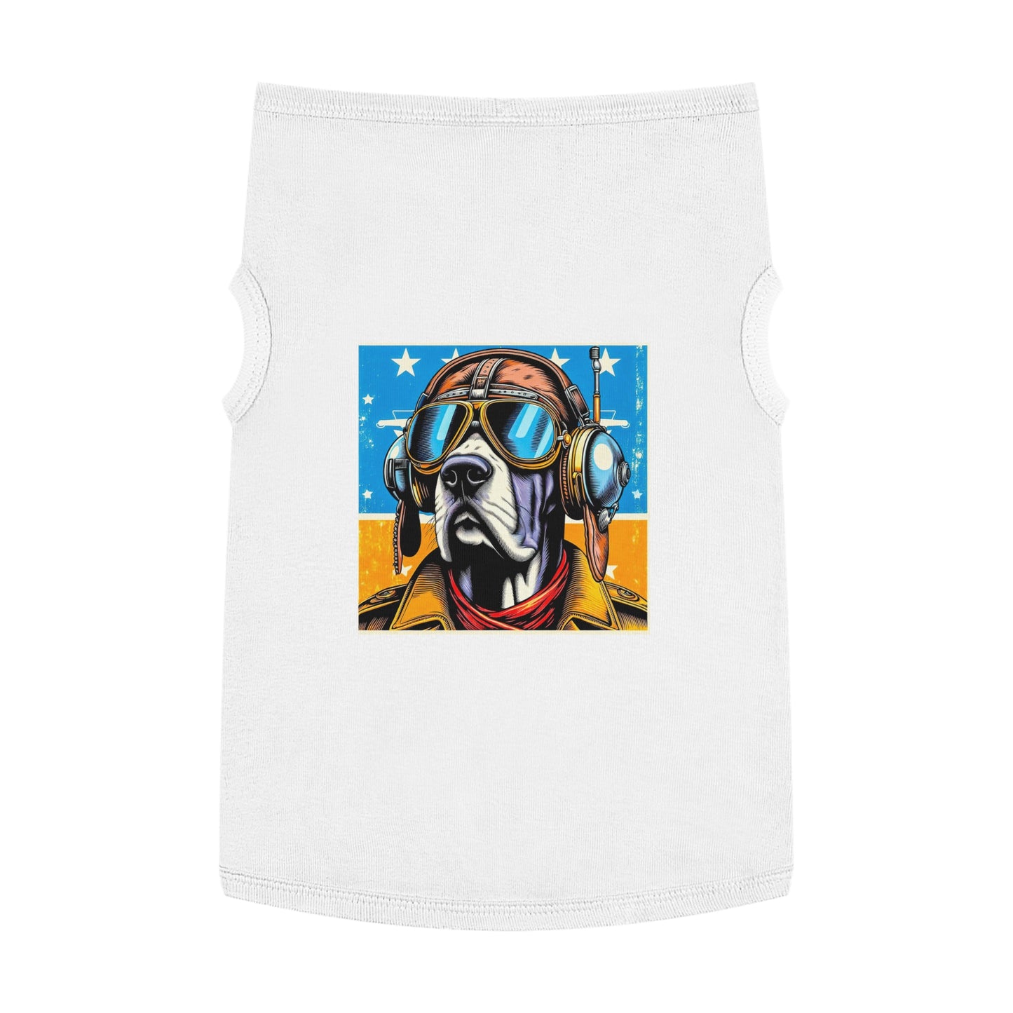 Pet Tank Top Great Dane Pets Printify XL White 