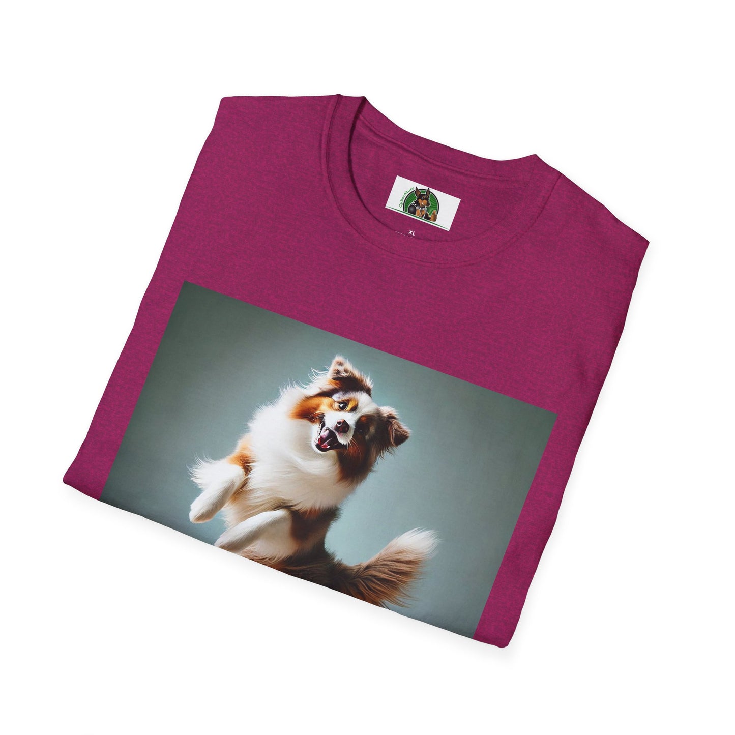 Dog Lover T-Shirt - Dancing Dog Australian Shepherd