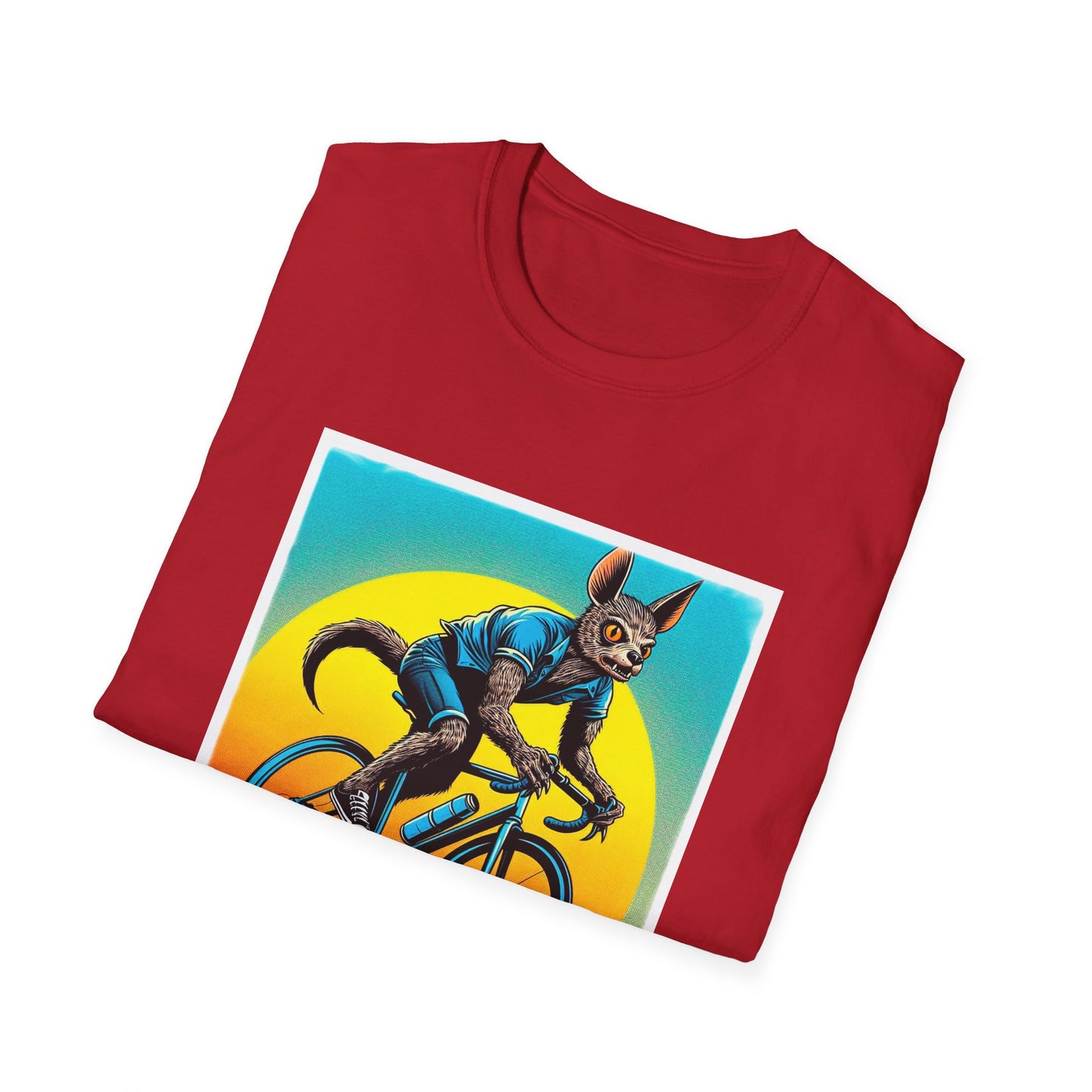 Chupacabra  bike riding t shirt