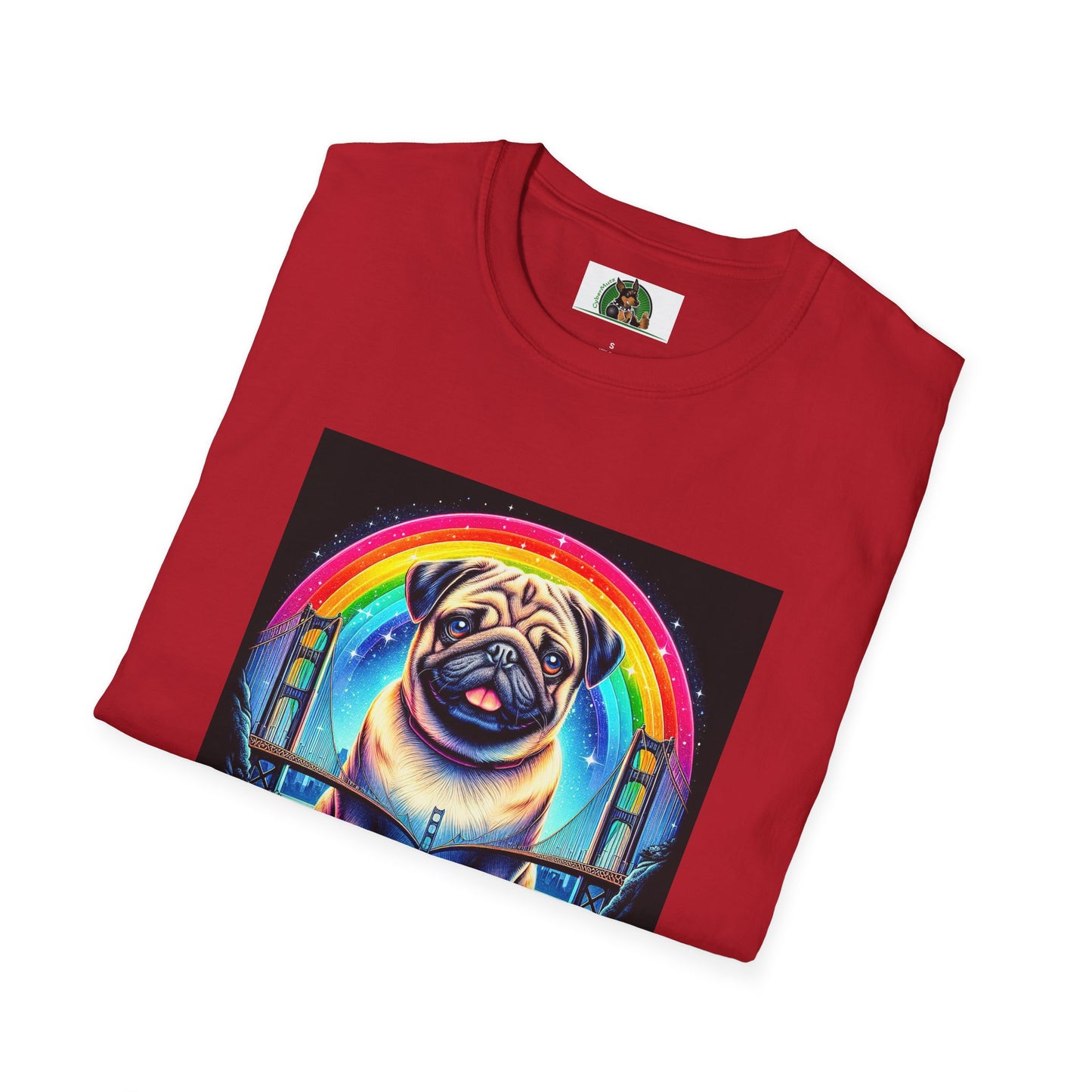 Pugs T-Shirt Printify   