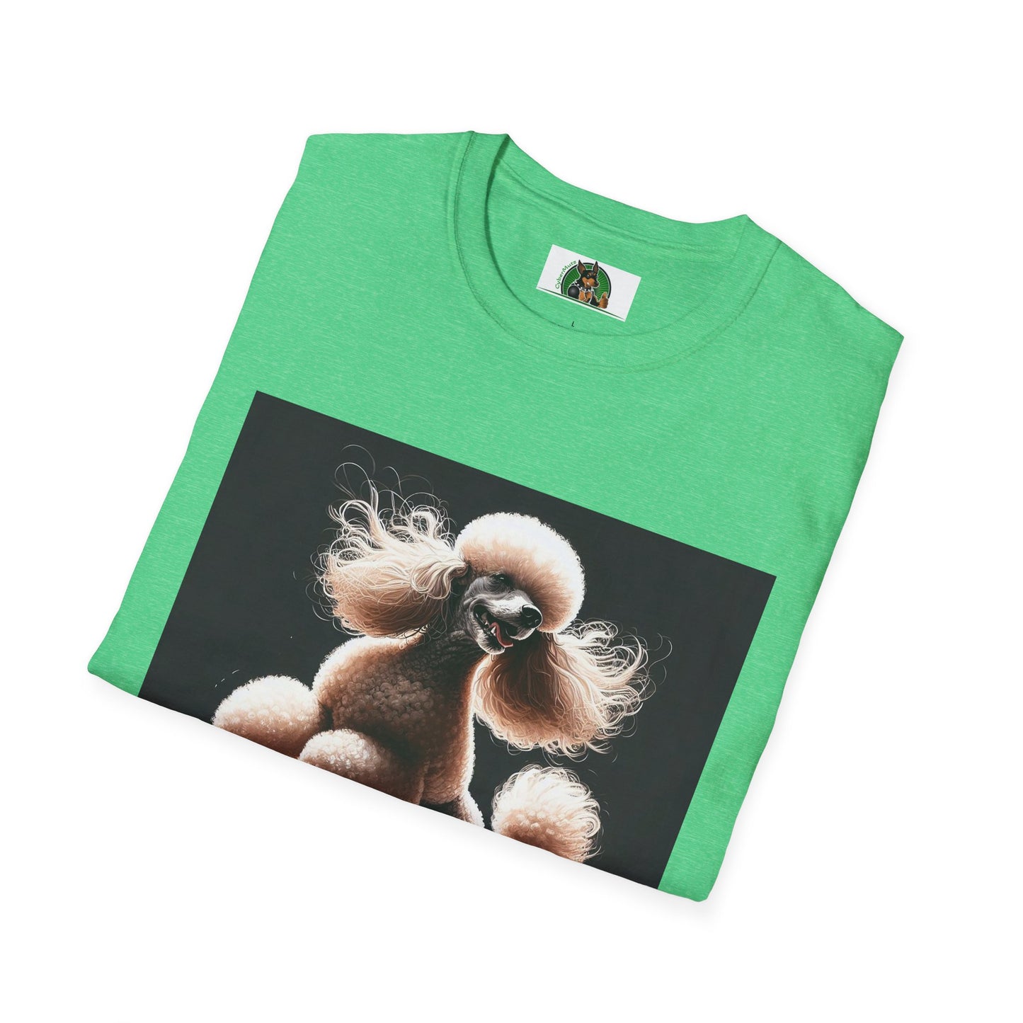 Dancing Poodle T-Shirt - Fun and Playful Animal Lover Top