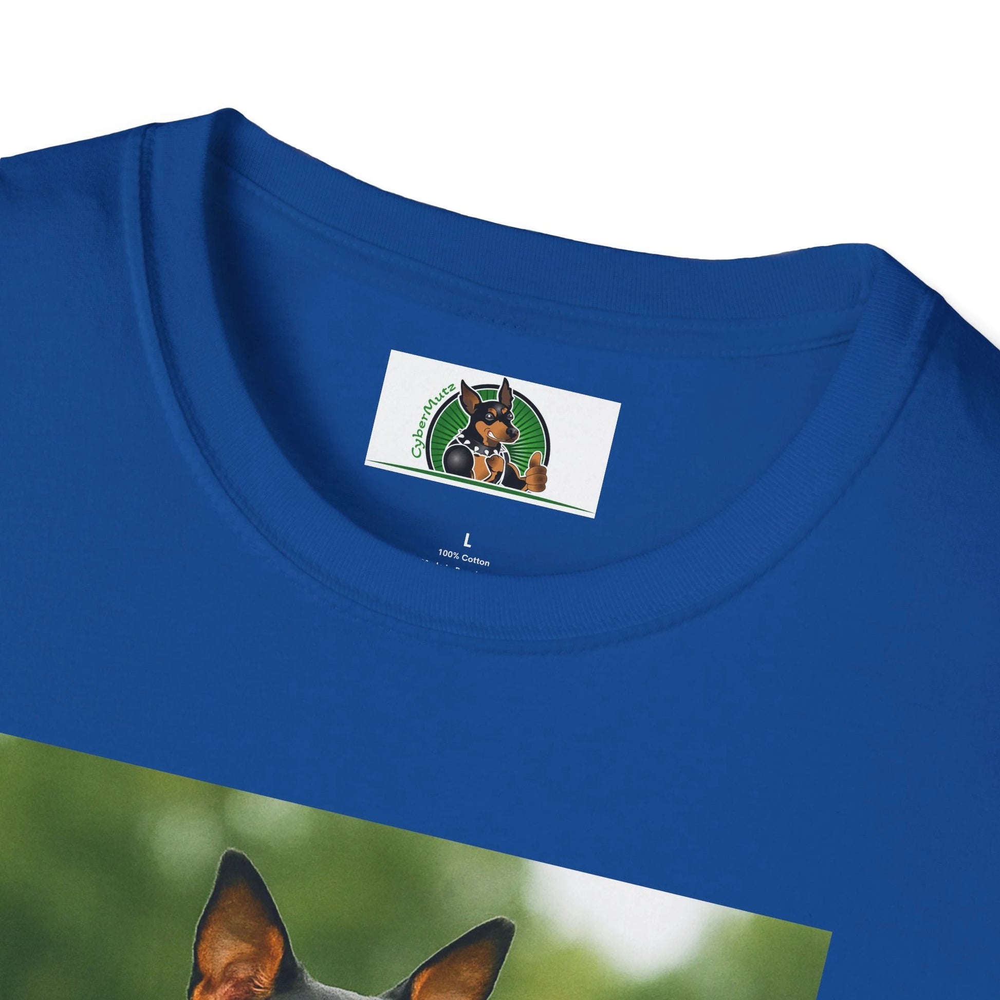 Miniature Pinscher Soccer T-Shirt — "Min Pin Soccer" Dog Lover Sports Tee T-Shirt Printify