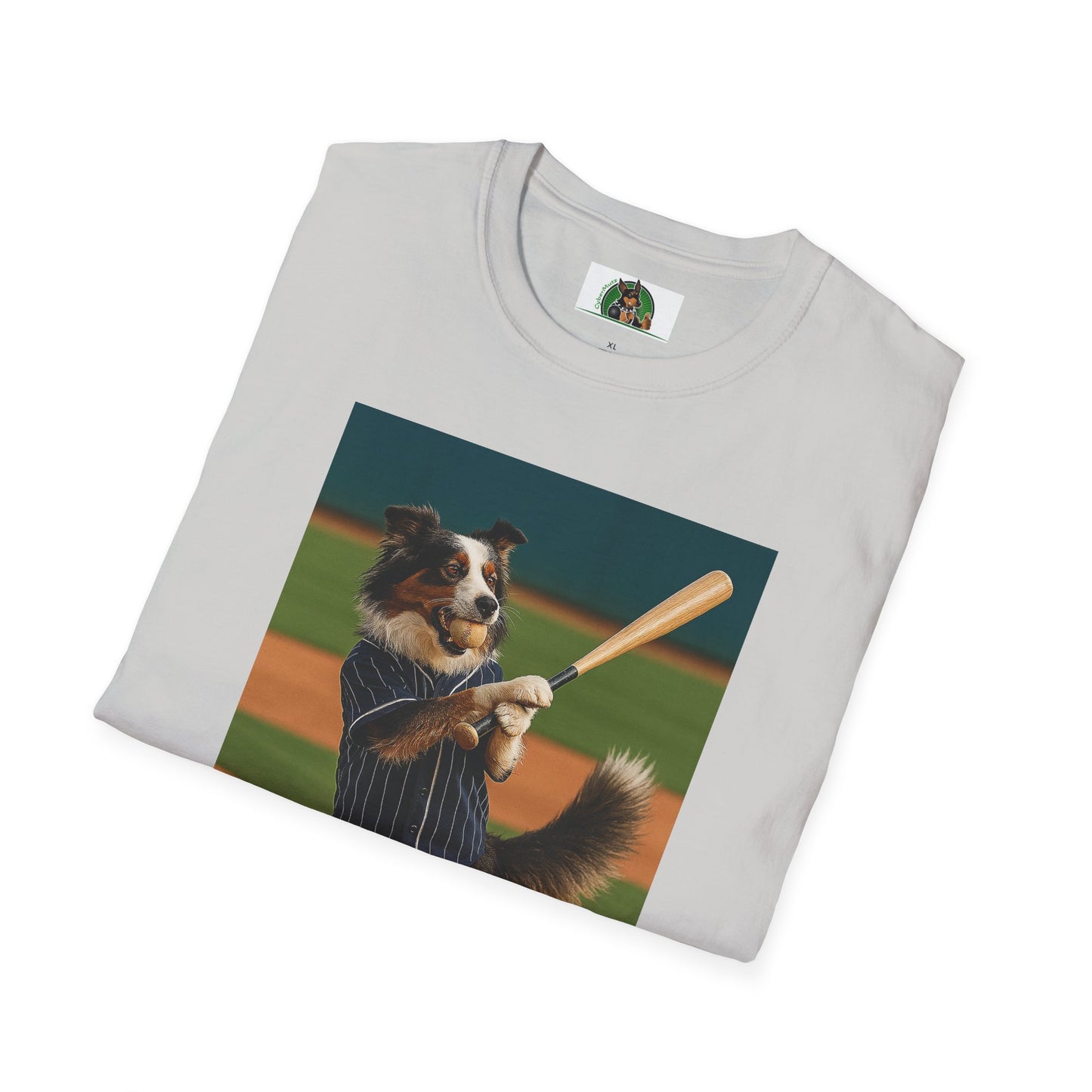 Sports Baseball Australian Shepherd Unisex T-Shirt