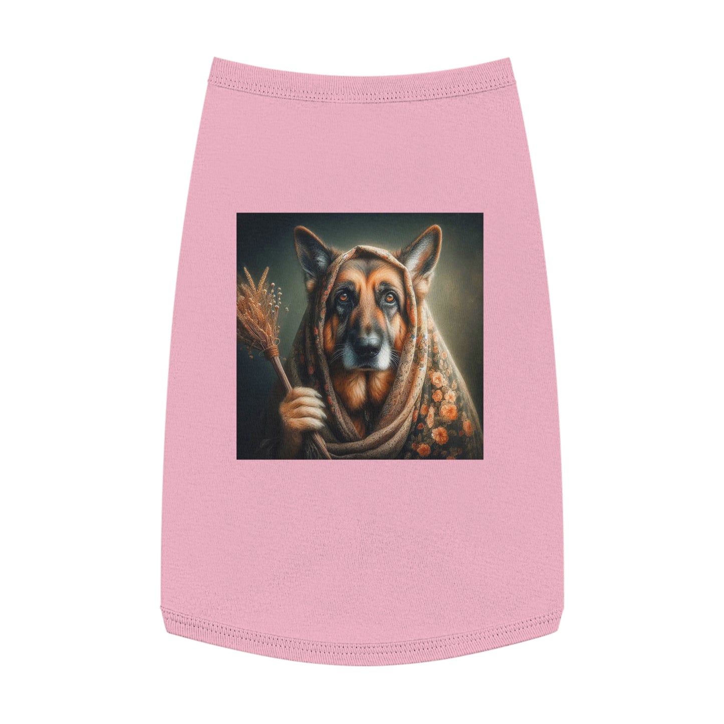 Pet Tank Top German Shepherd Pets Printify L Pink 