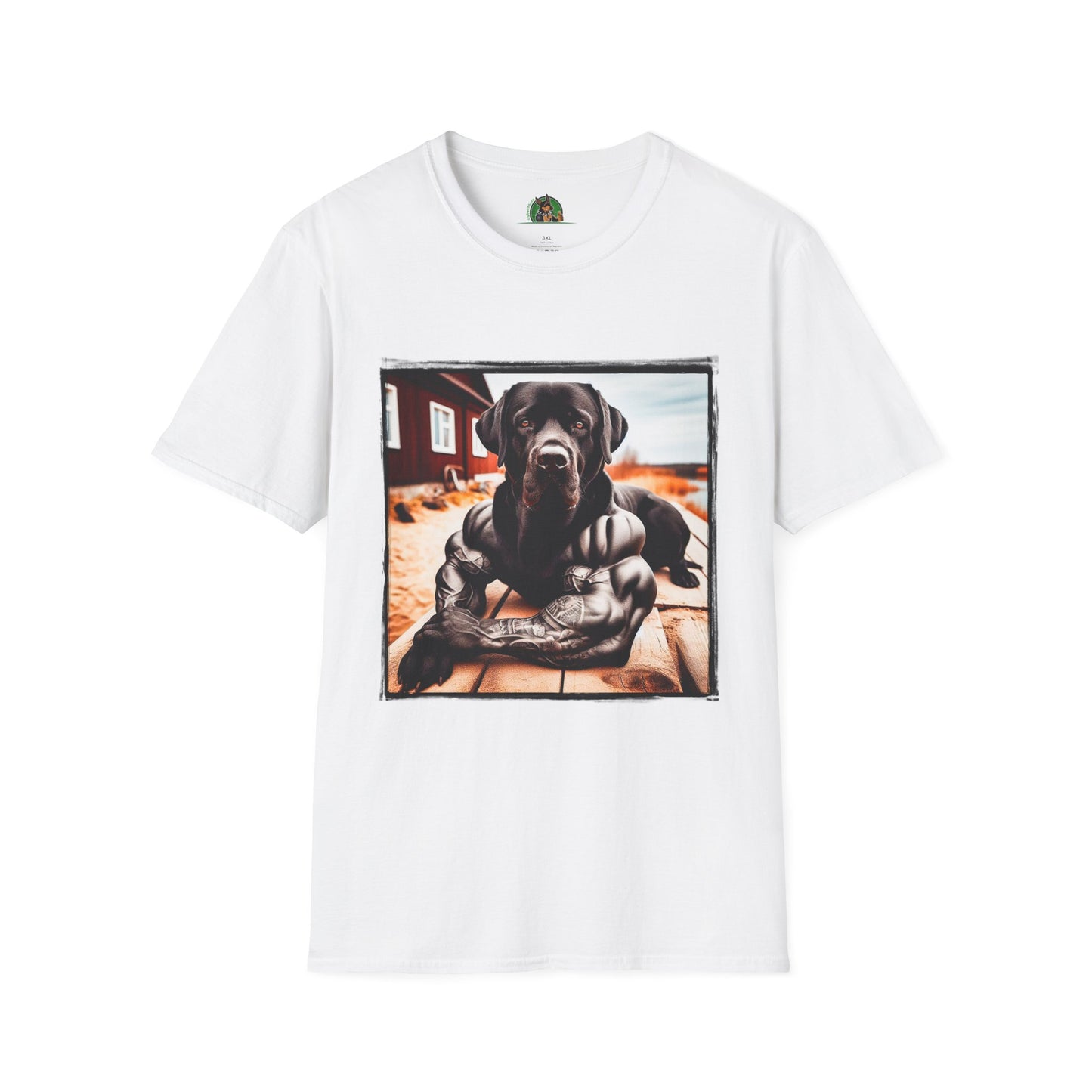 Labrador Retriever T-Shirt Printify XS White 