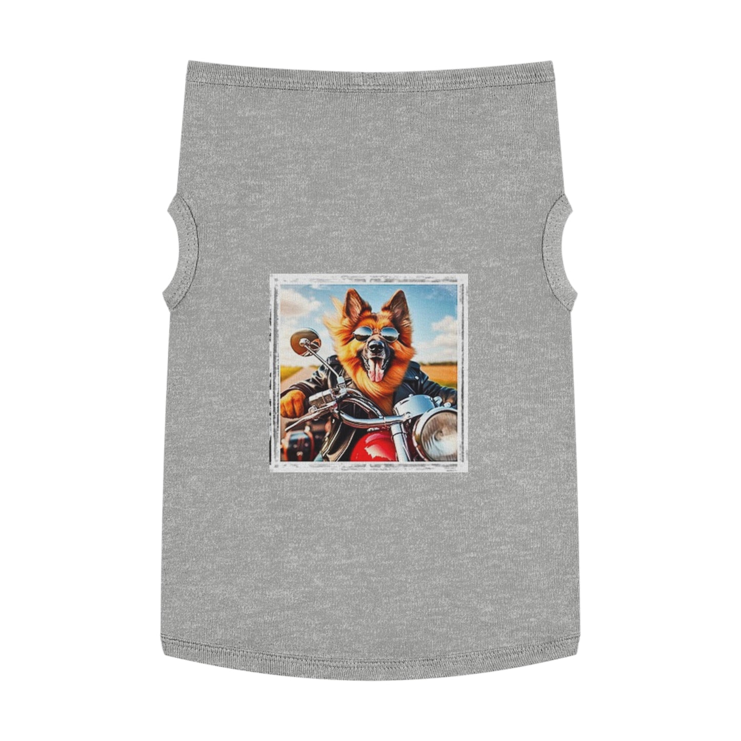 Pet Tank Top German Shepherd Pets Printify XL Heather 