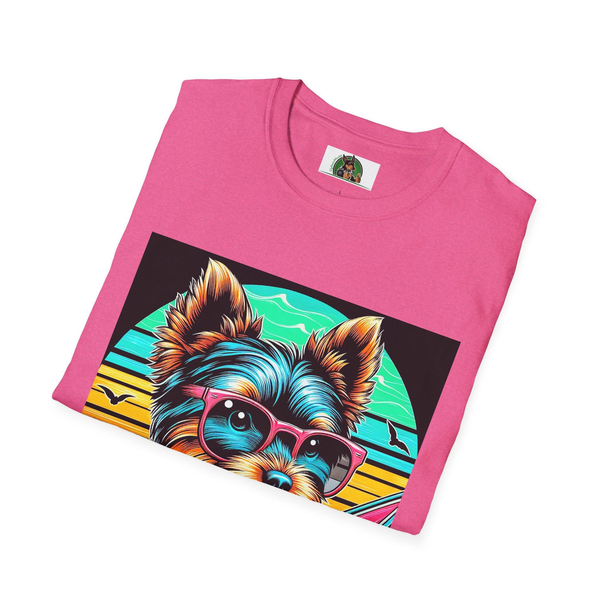 Yorkie T-Shirt Printify   