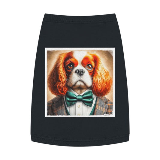 Pet Tank Top Cavalier King Charles Spaniel Pets Printify M Black