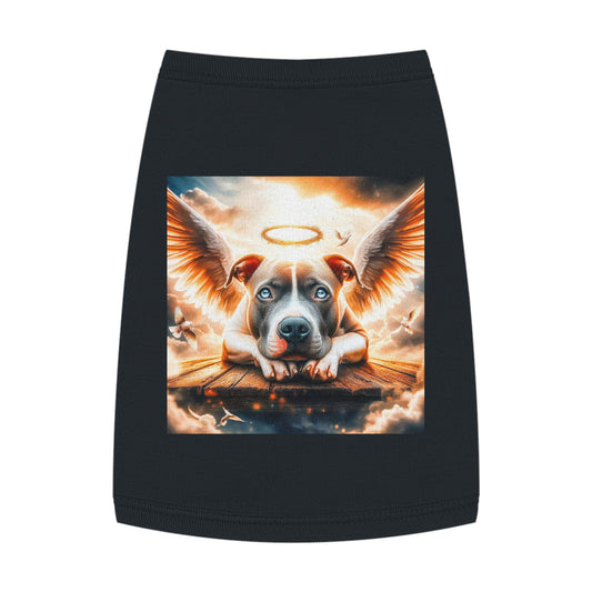 Pet Tank Top Pit Bull Pets Printify M Black