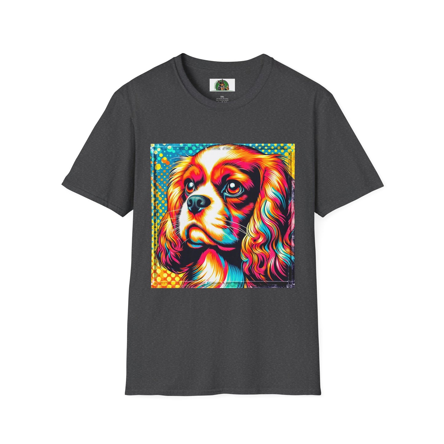 Cavalier King Charles Spaniel T-Shirt Printify XS Dark Heather