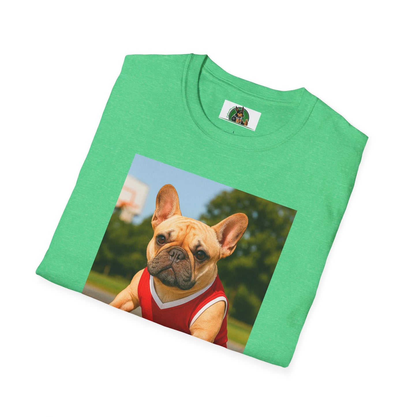 Sports Basketball French Bulldog Tee