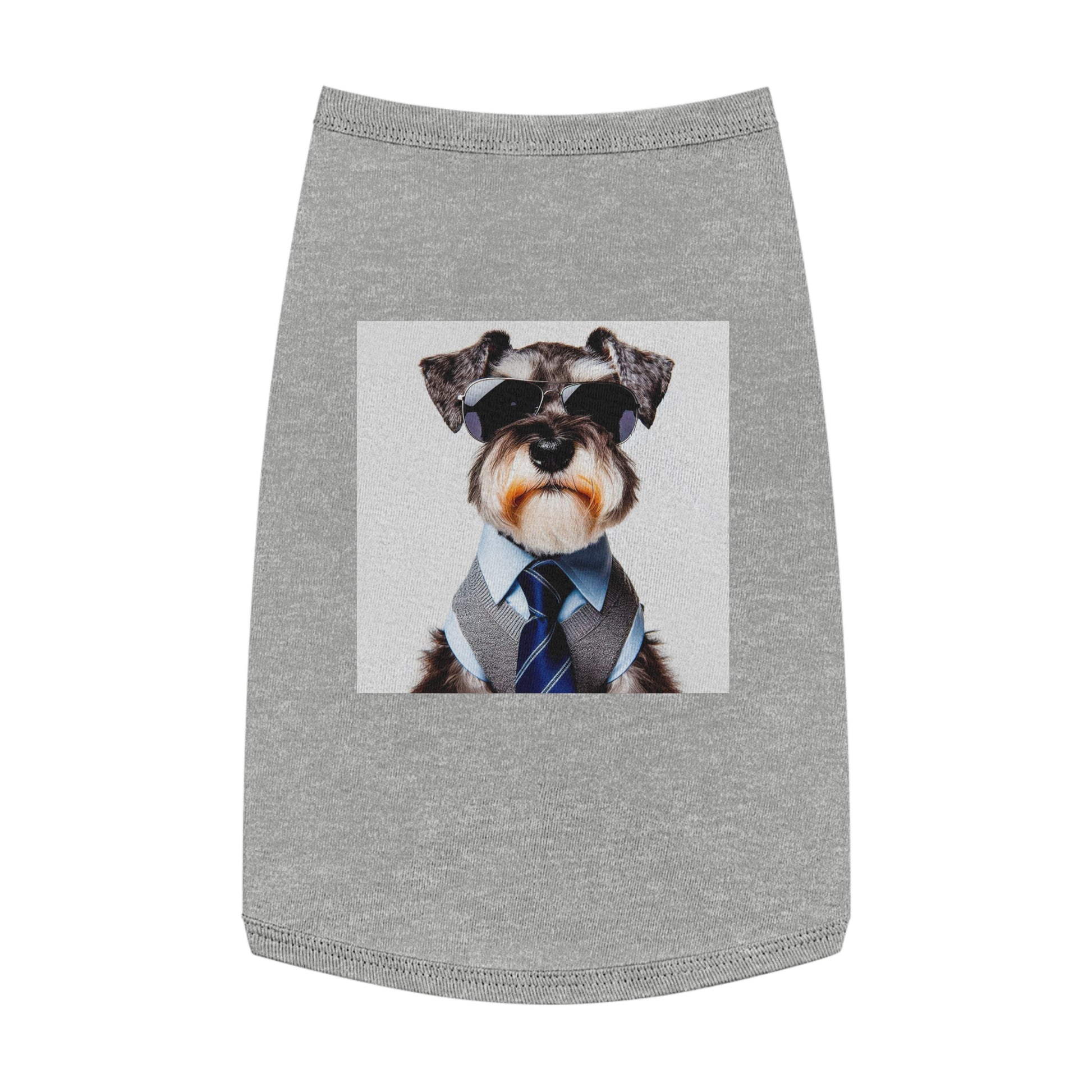 Pet Tank Top Miniature Schnauzer Pets Printify   