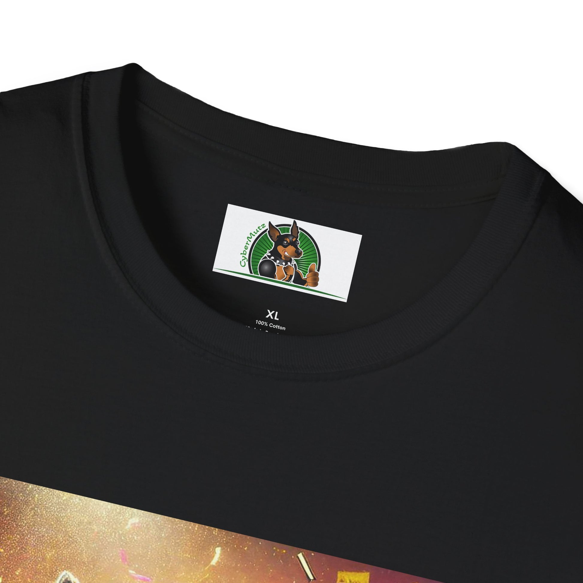 Dancing German Shepherd T-Shirt T-Shirt Printify