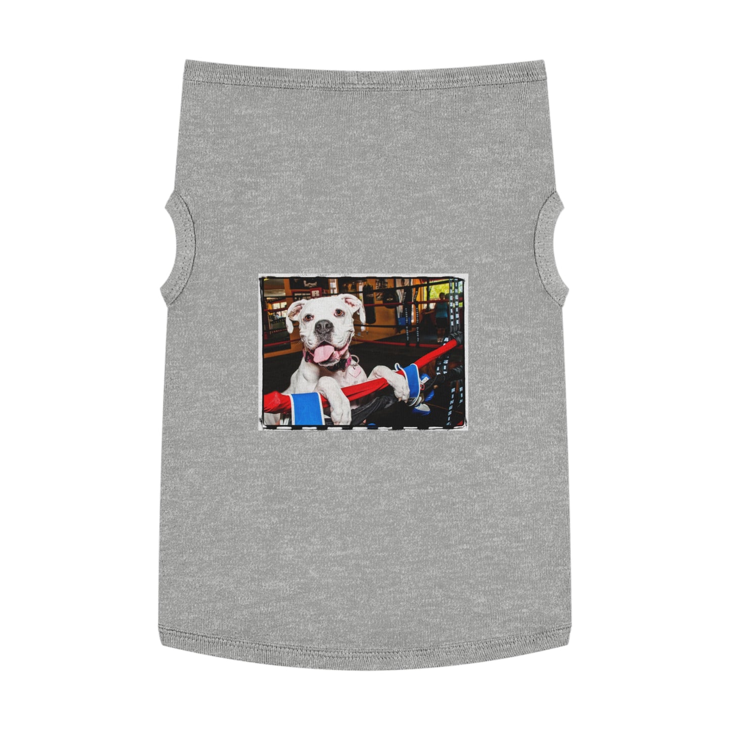 Pet Tank Top Boxer Pets Printify XL Heather 